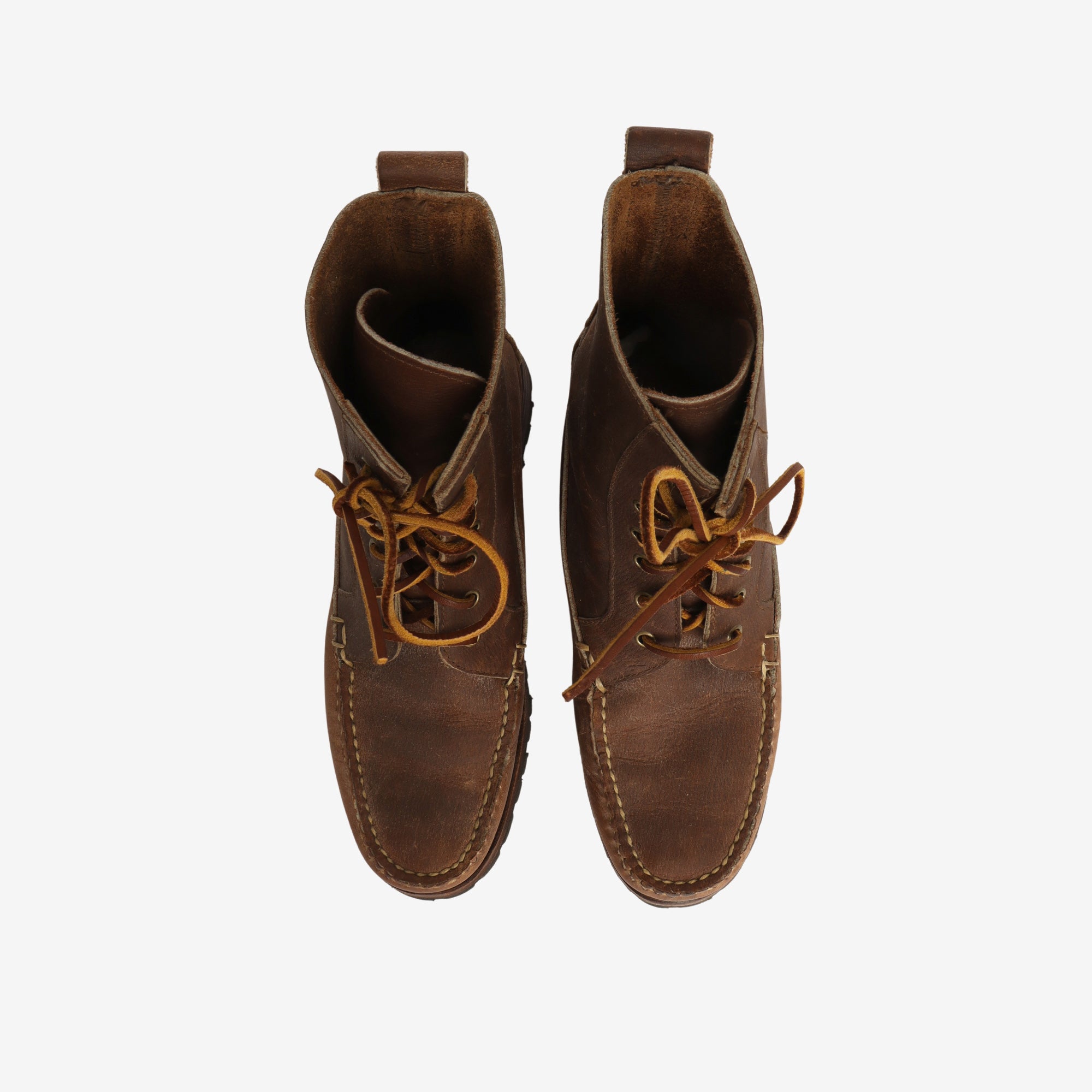 Leather Moccasin Boot