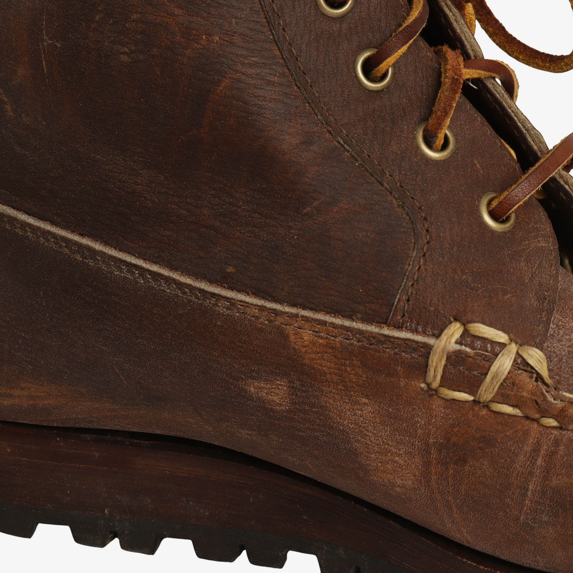Leather Moccasin Boot