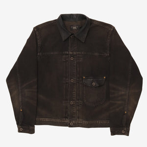 Type 1 Denim Jacket (Leather Collar)