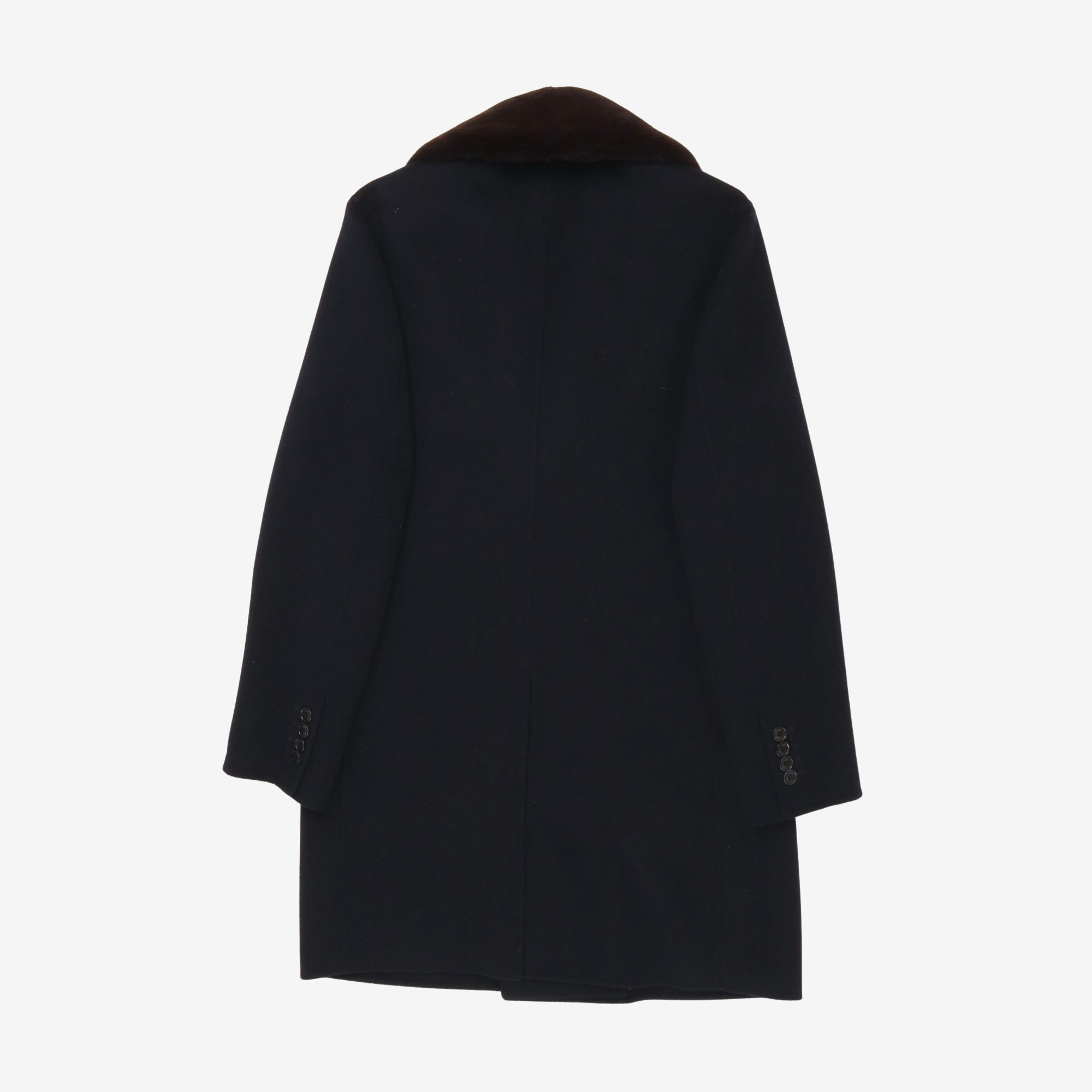 Baby Cashmere Fur Overcoat
