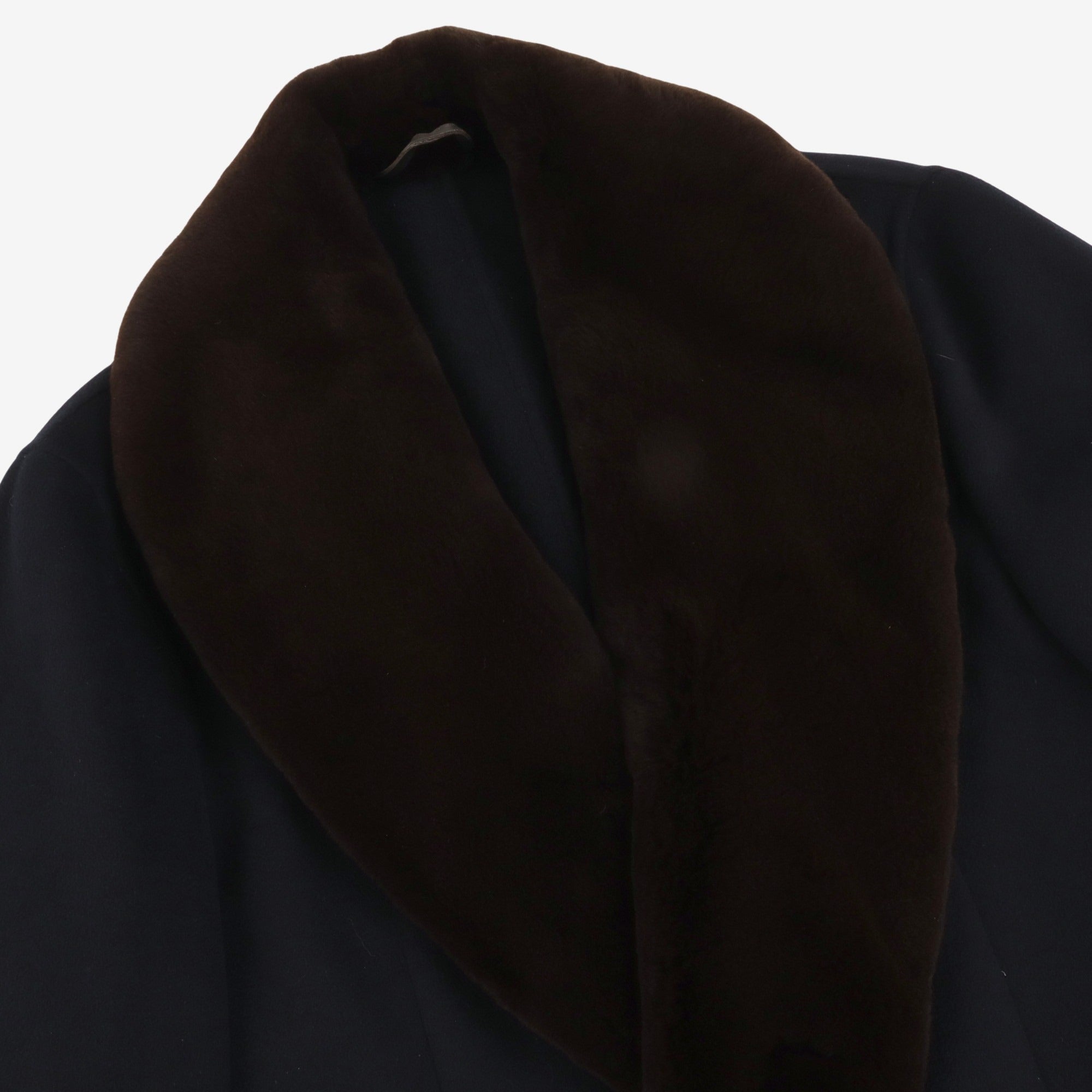 Baby Cashmere Fur Overcoat