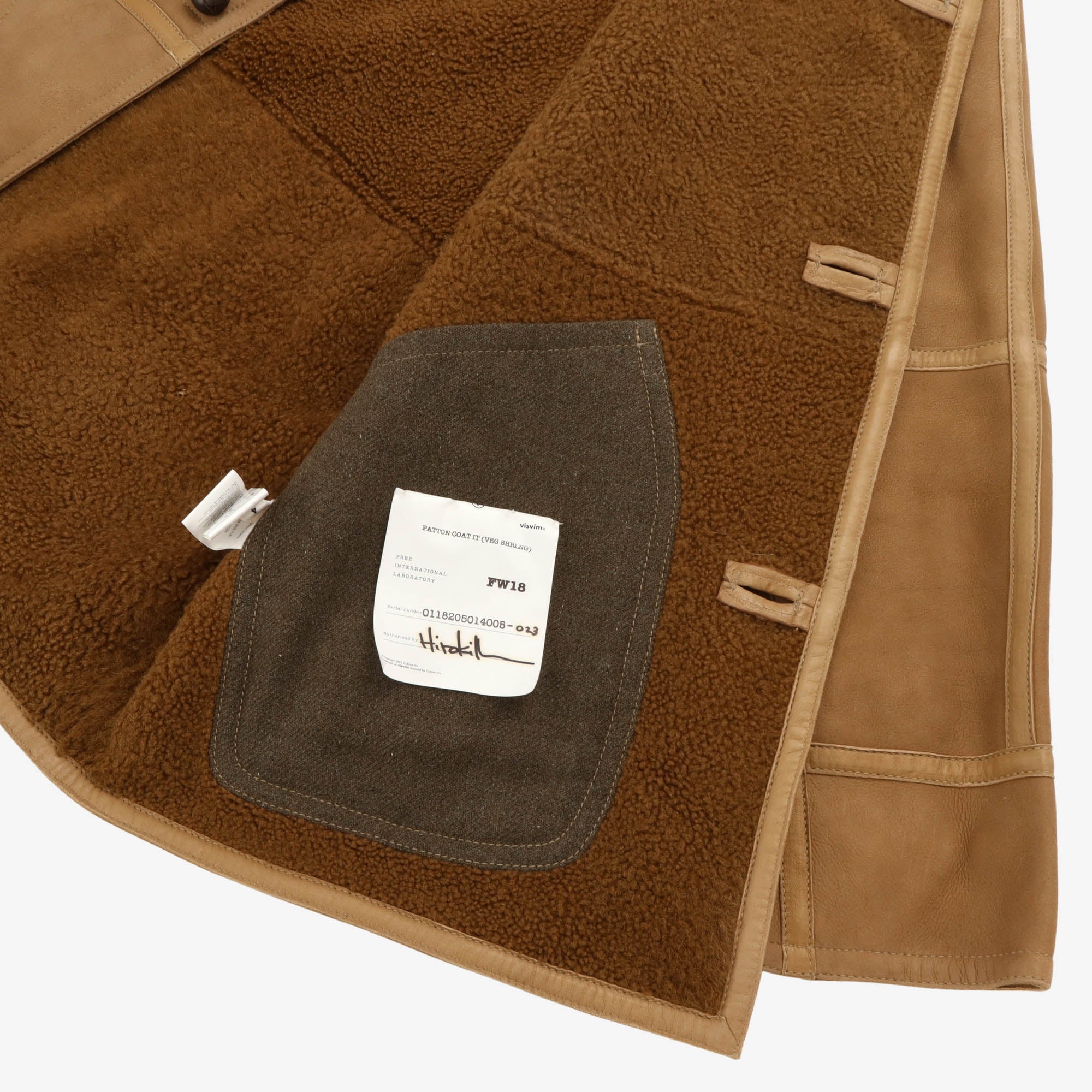Veg Shearling Patton Coat IT