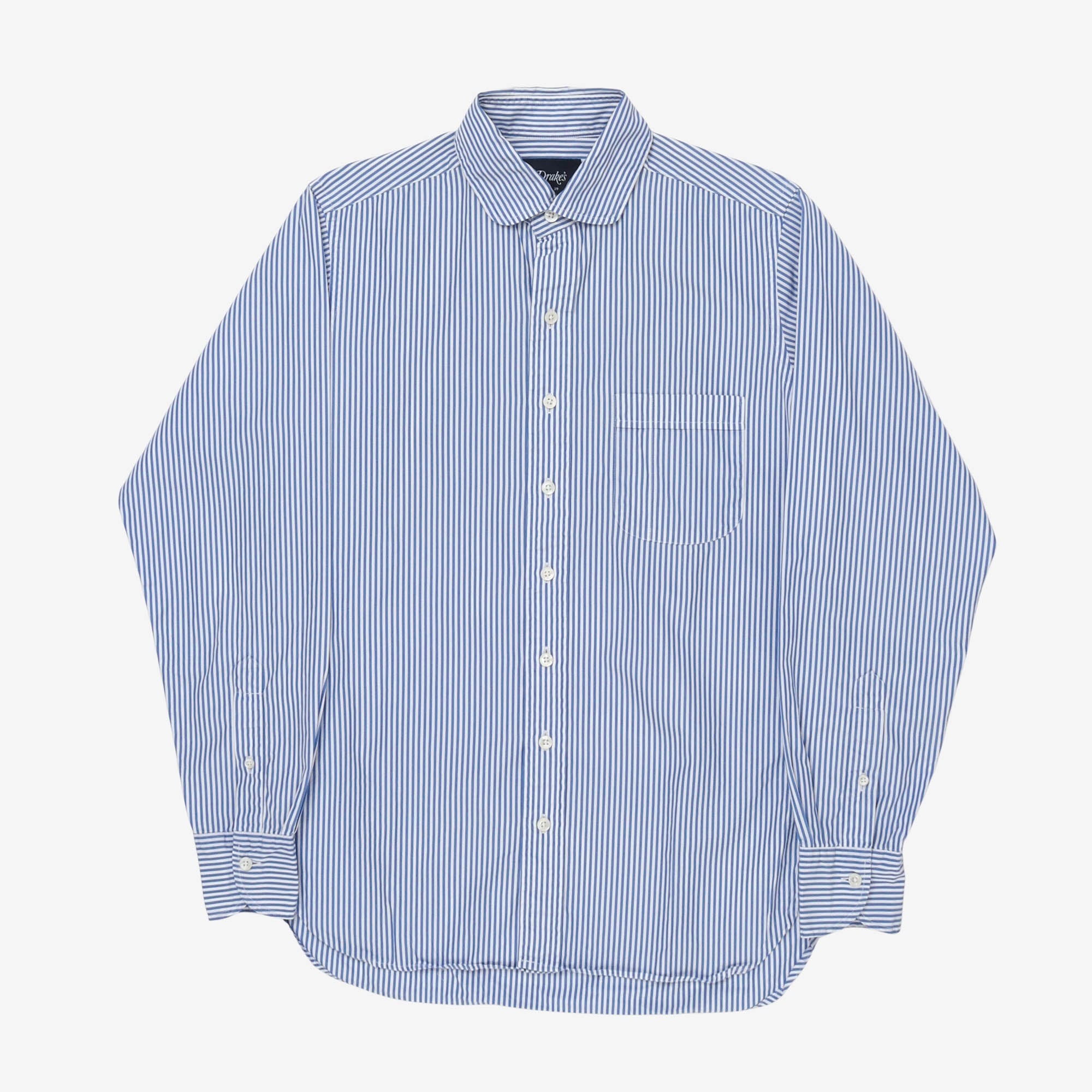 Striped Poplin Shirt