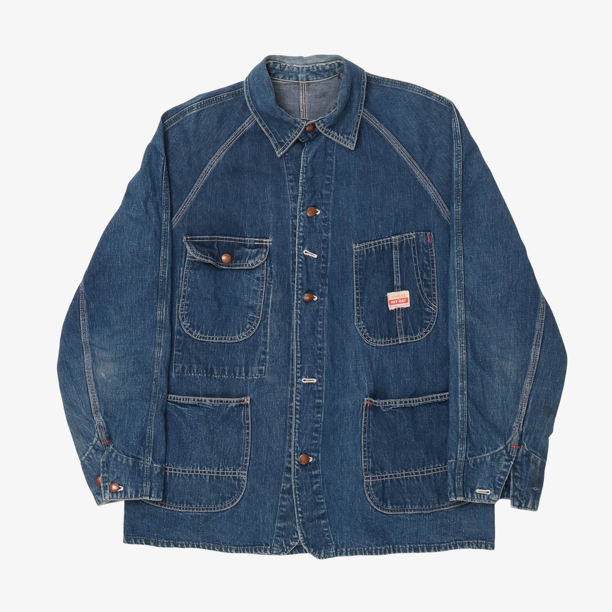 50s/60s Pennys PayDay Denim Chore Jacket