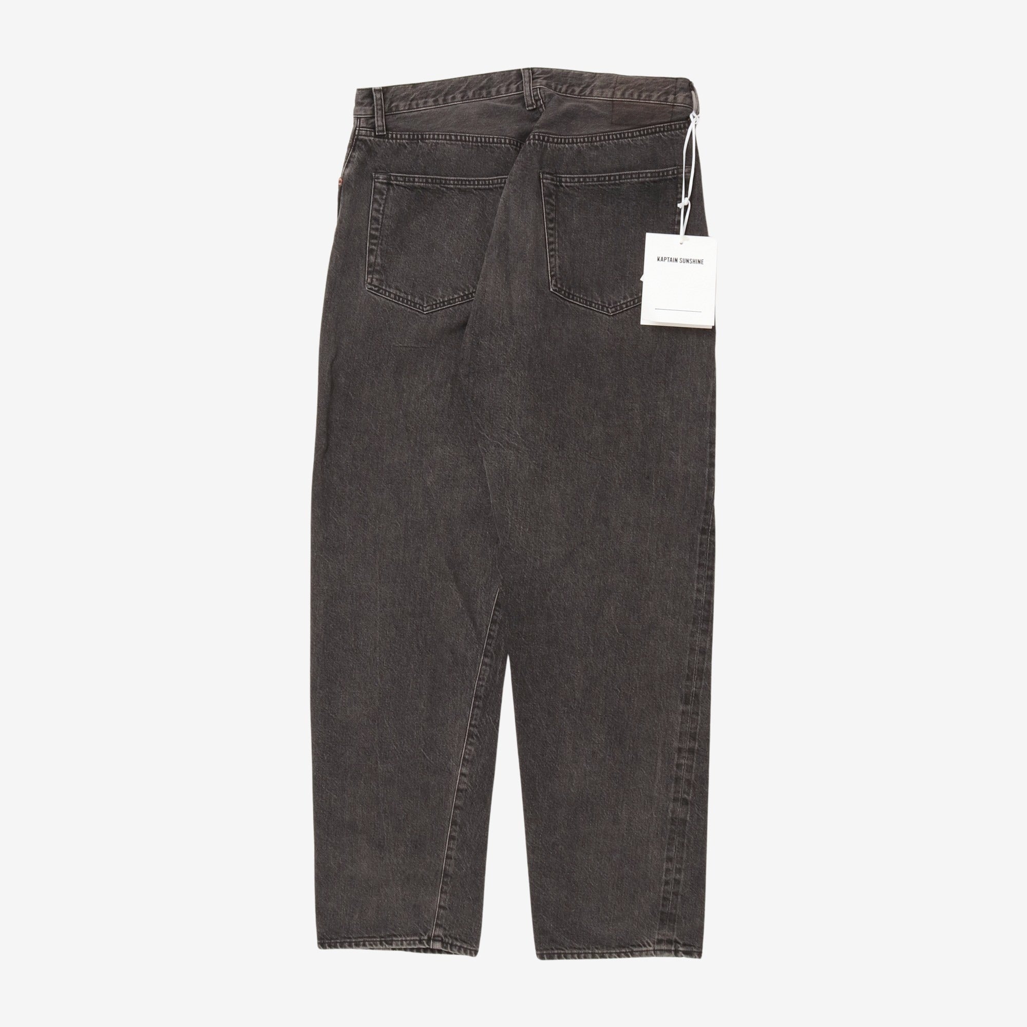 Five Pocket Zipper Front Denim