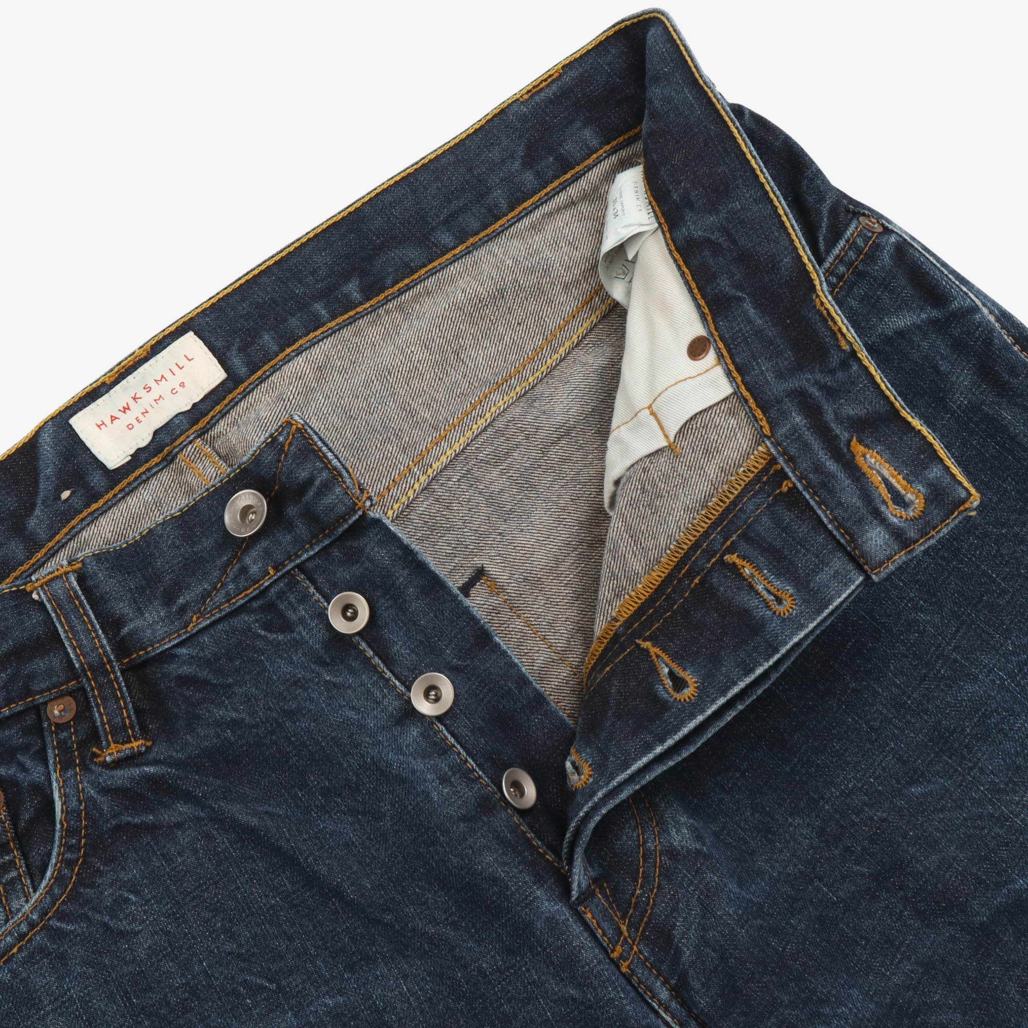 Loose Tapered Selvedge Denim