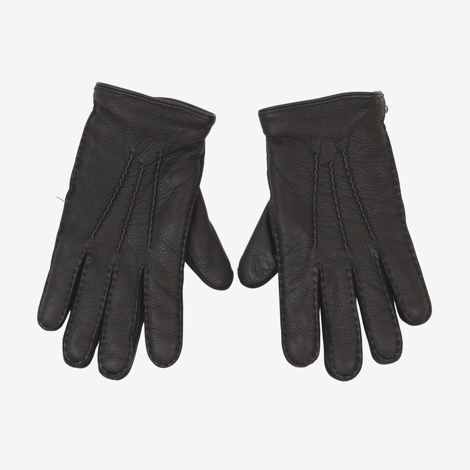 Cashmere Lined Leather Driving Gloves