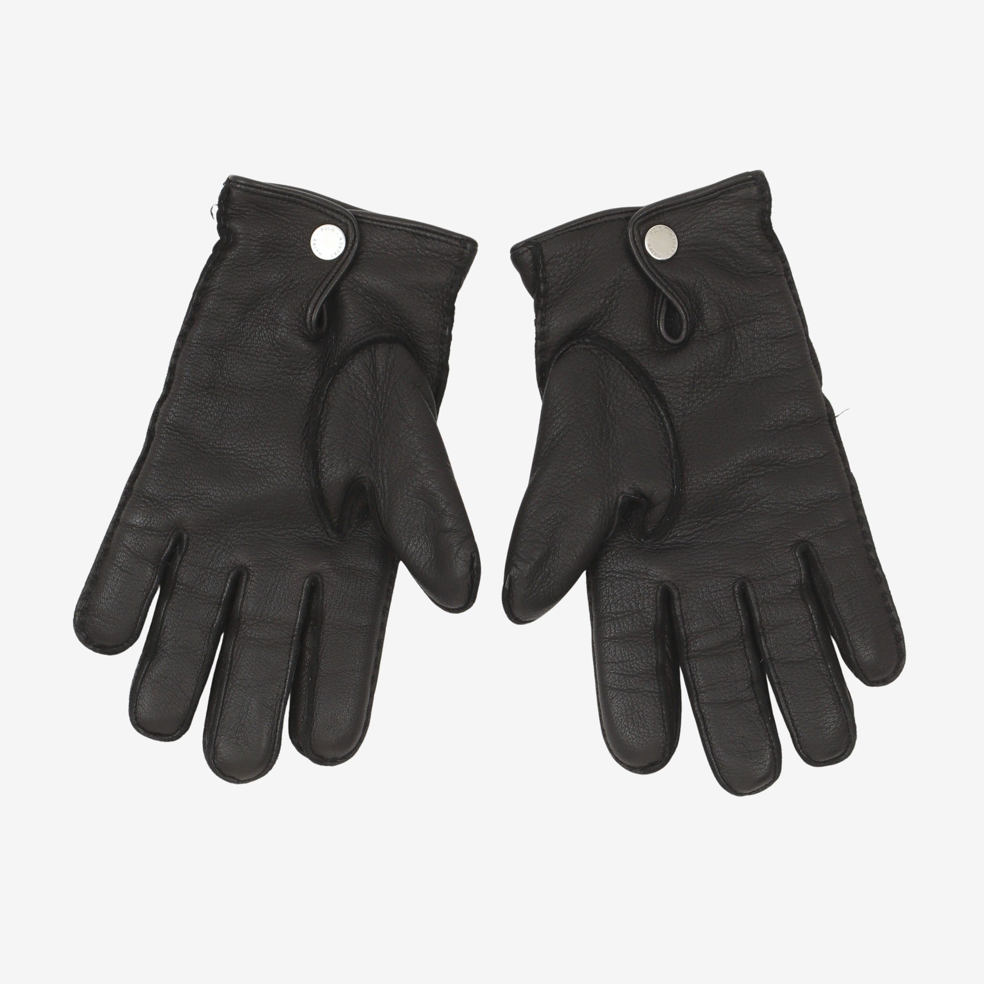 Cashmere Lined Leather Driving Gloves