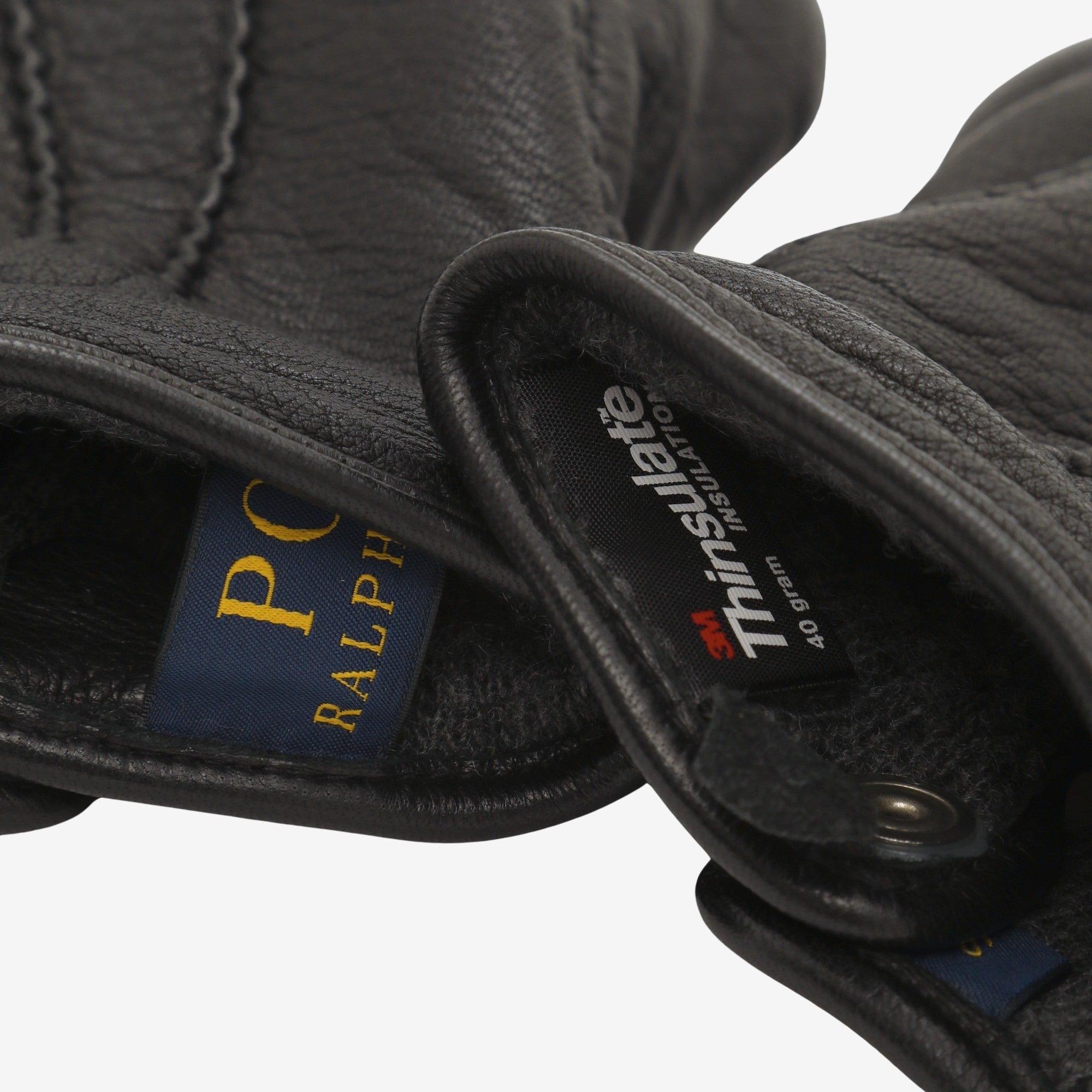 Cashmere Lined Leather Driving Gloves