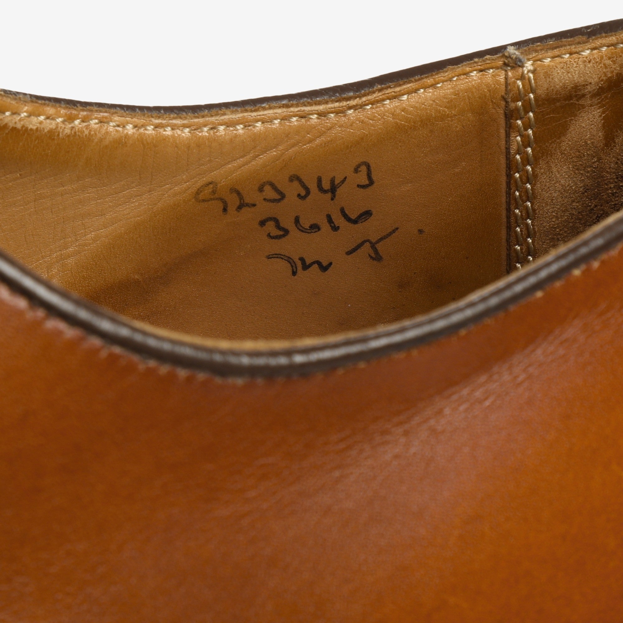 Leather Robert Derby Shoe