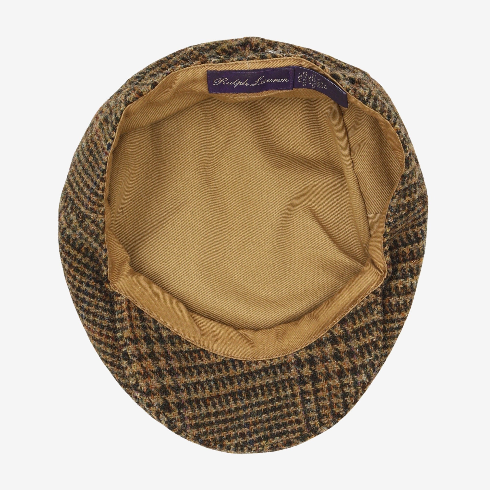 Purple Label Tweed Flatcap