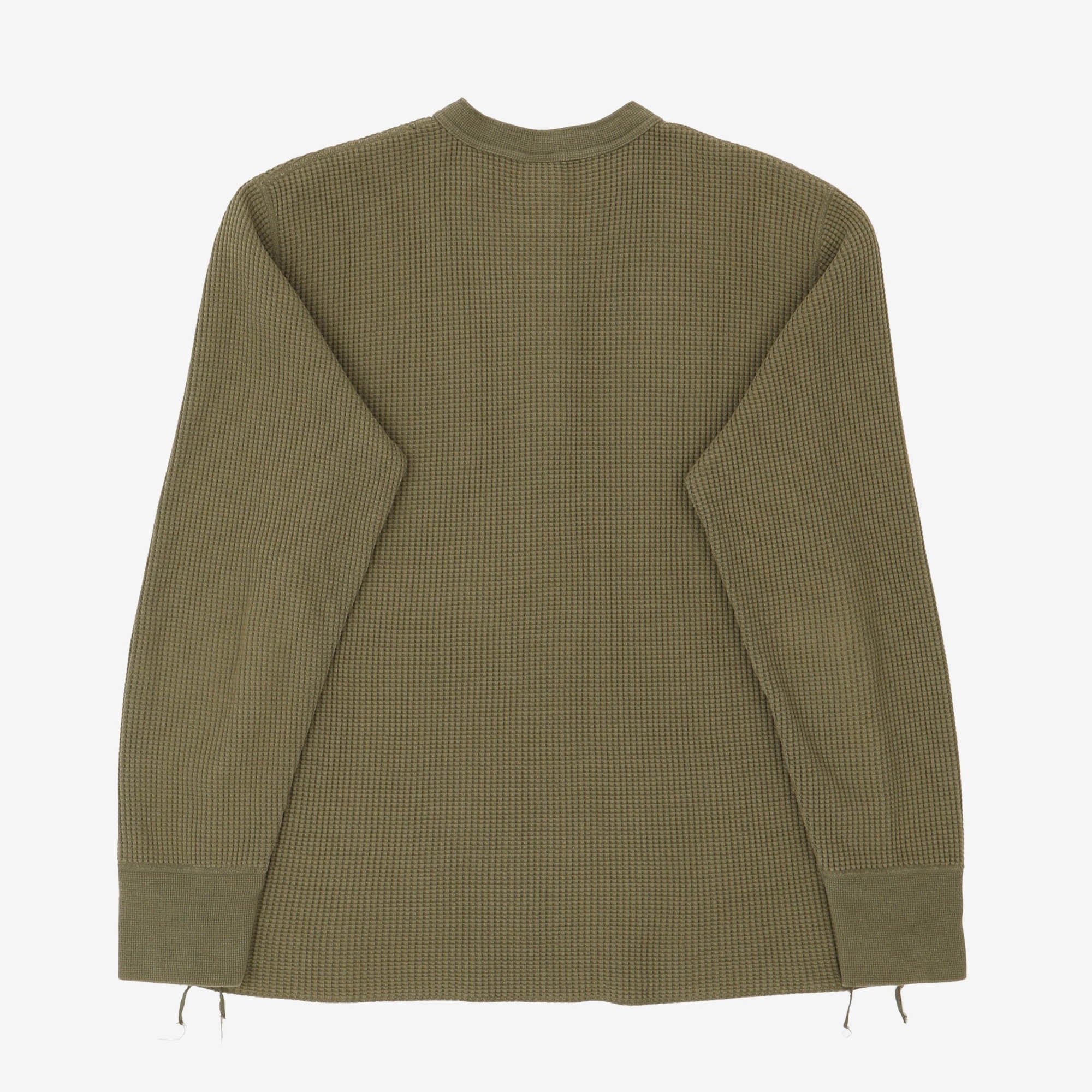 LS Waffle Henley