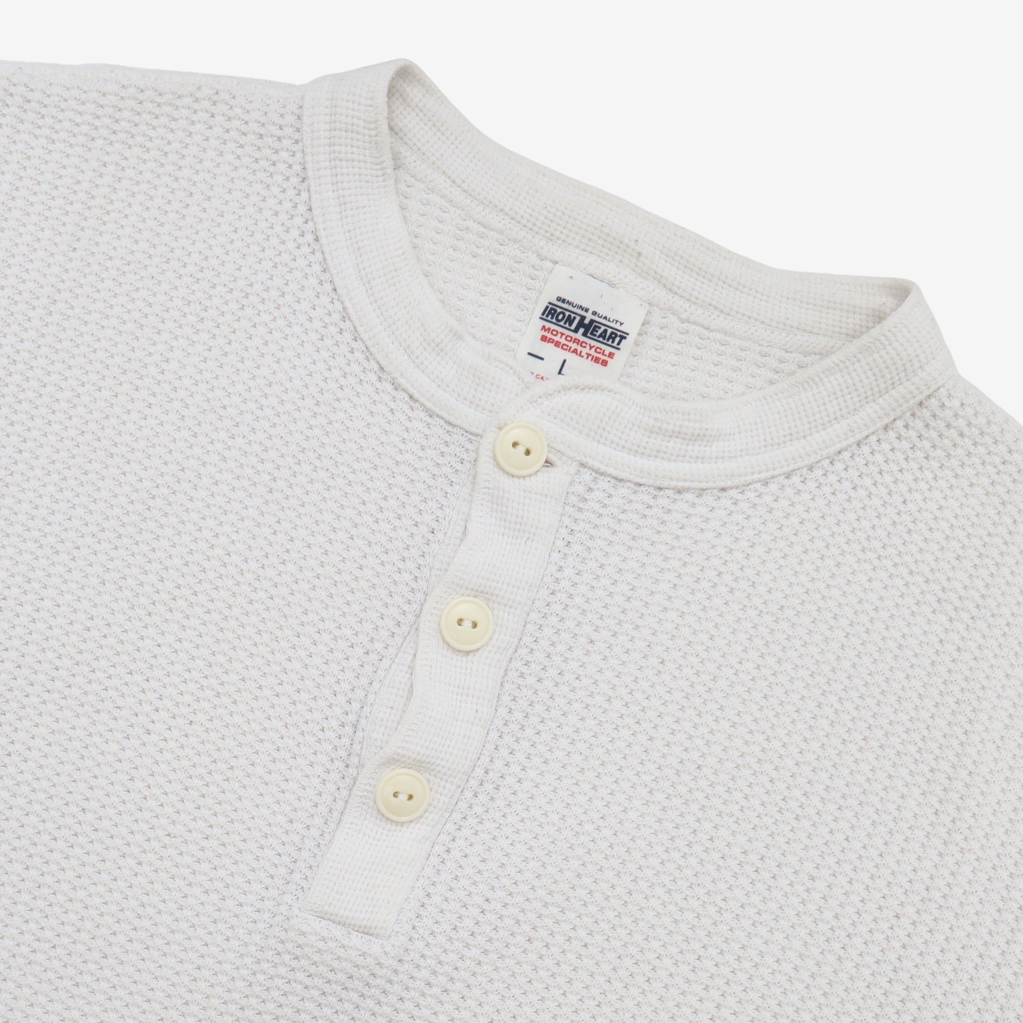 LS Waffle Henley