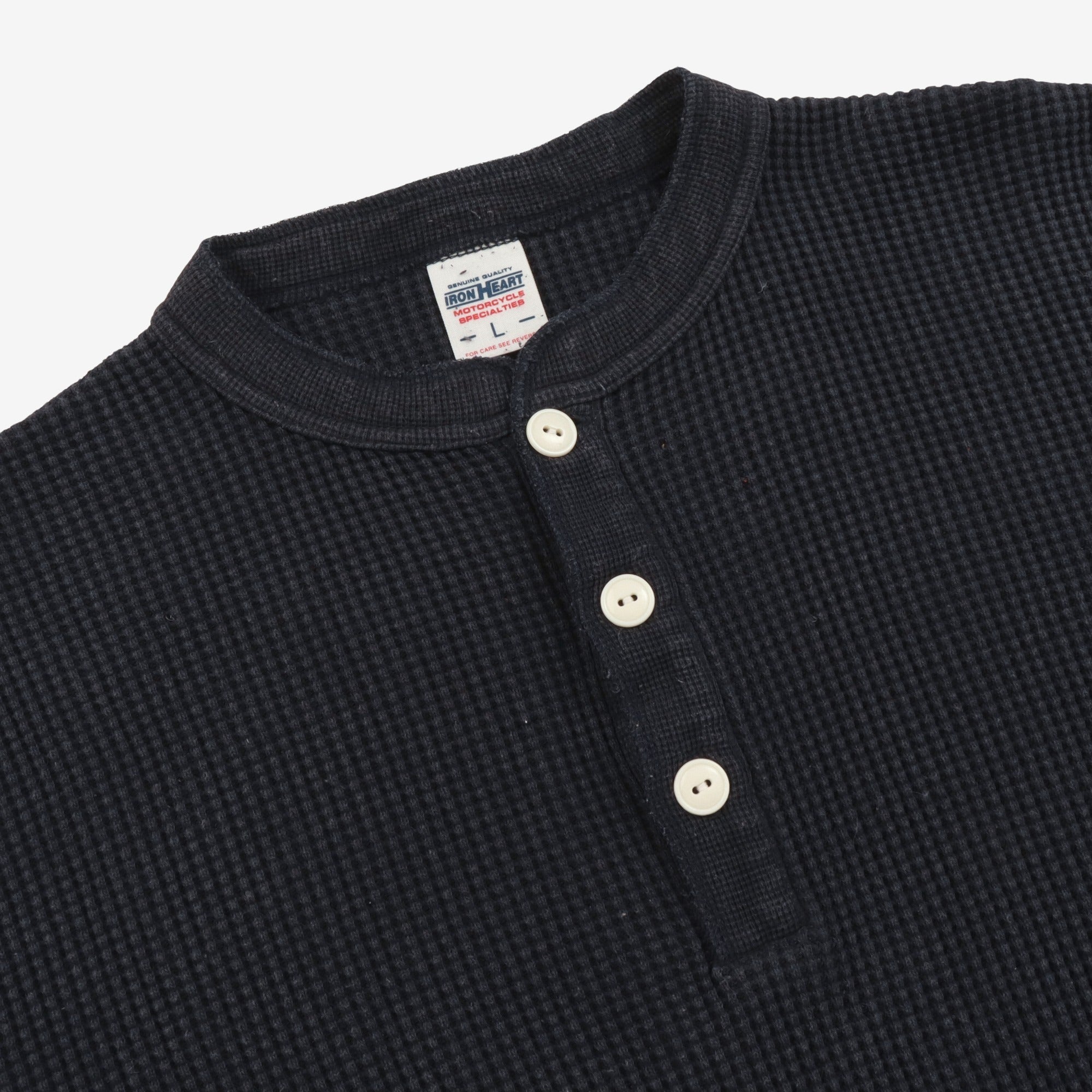 LS Waffle Henley