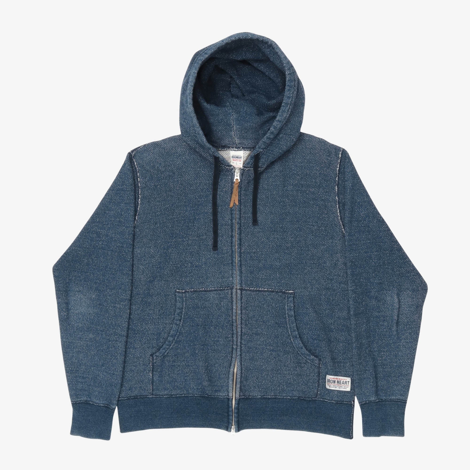 14oz Ultra Heavyweight Loopwheel Zip Up Hoodie
