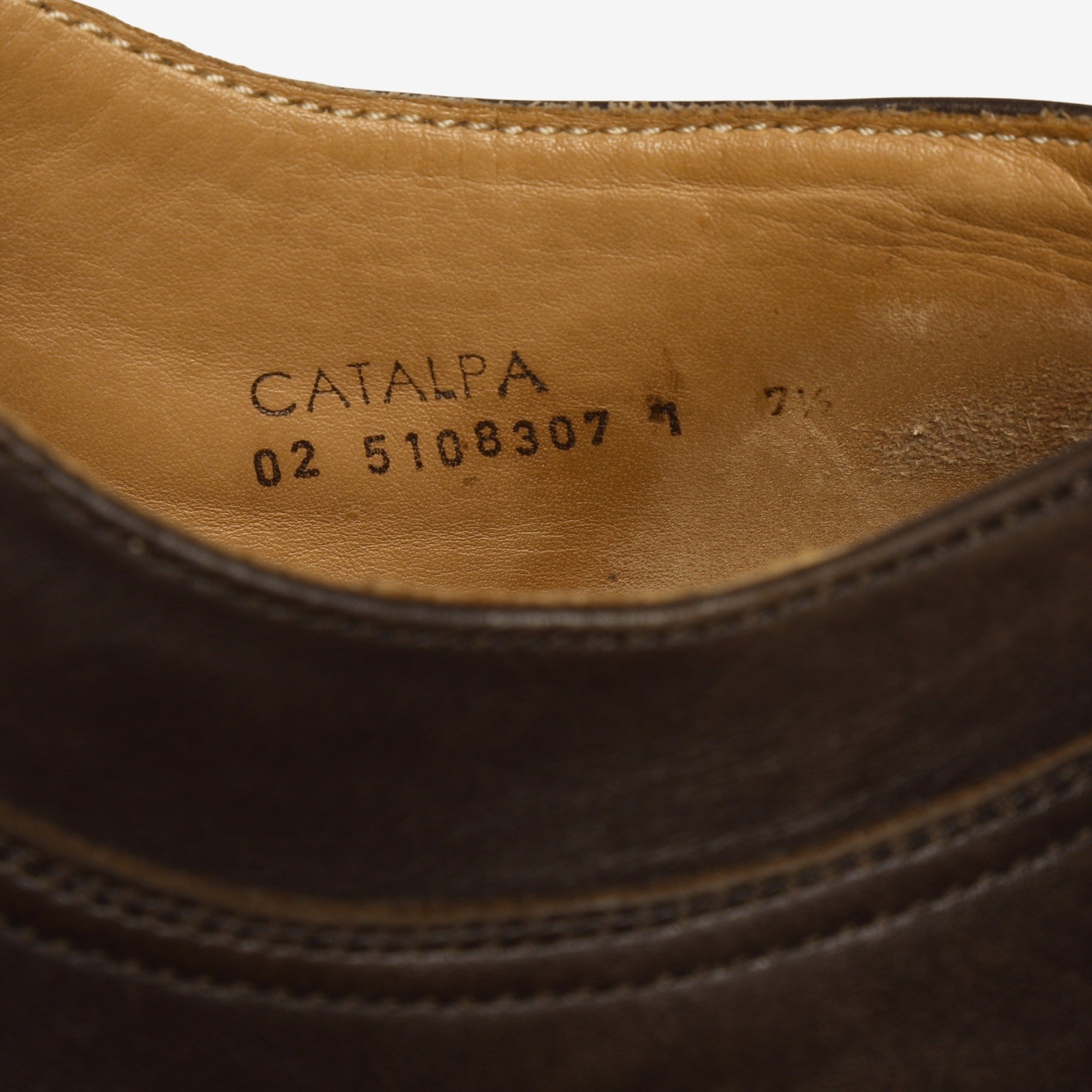 Leather Catalpa Split Toe Derby Shoes
