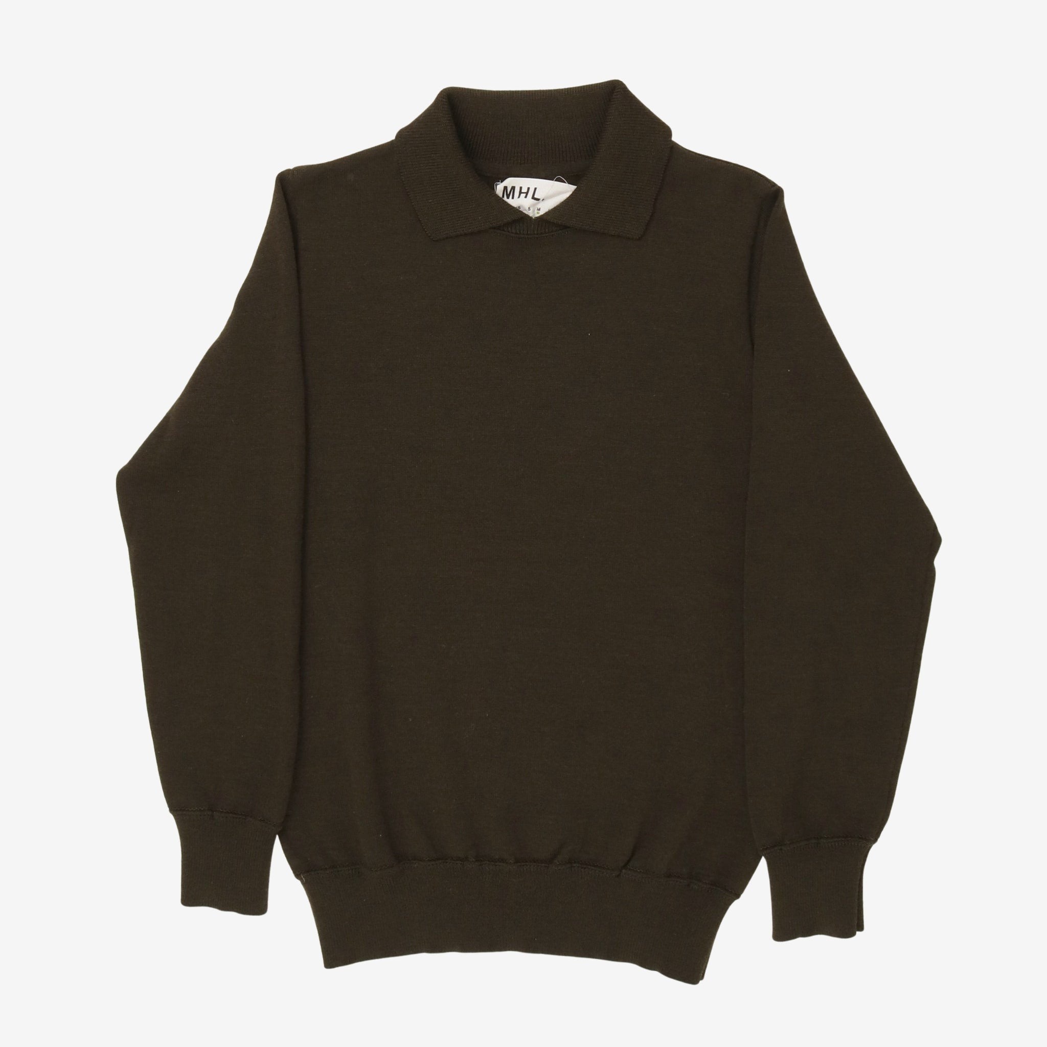 MHL Collared Knit Sweater