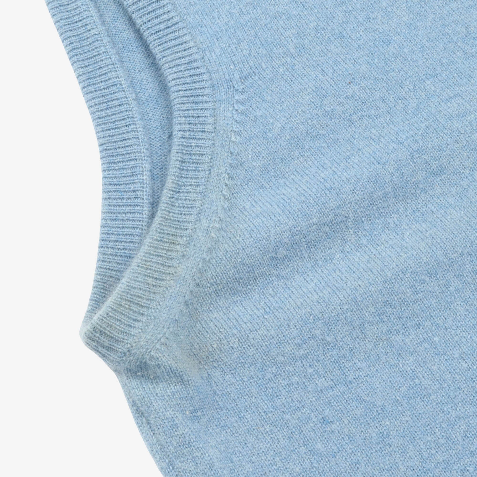 Sleeveless Cashmere Cardigan