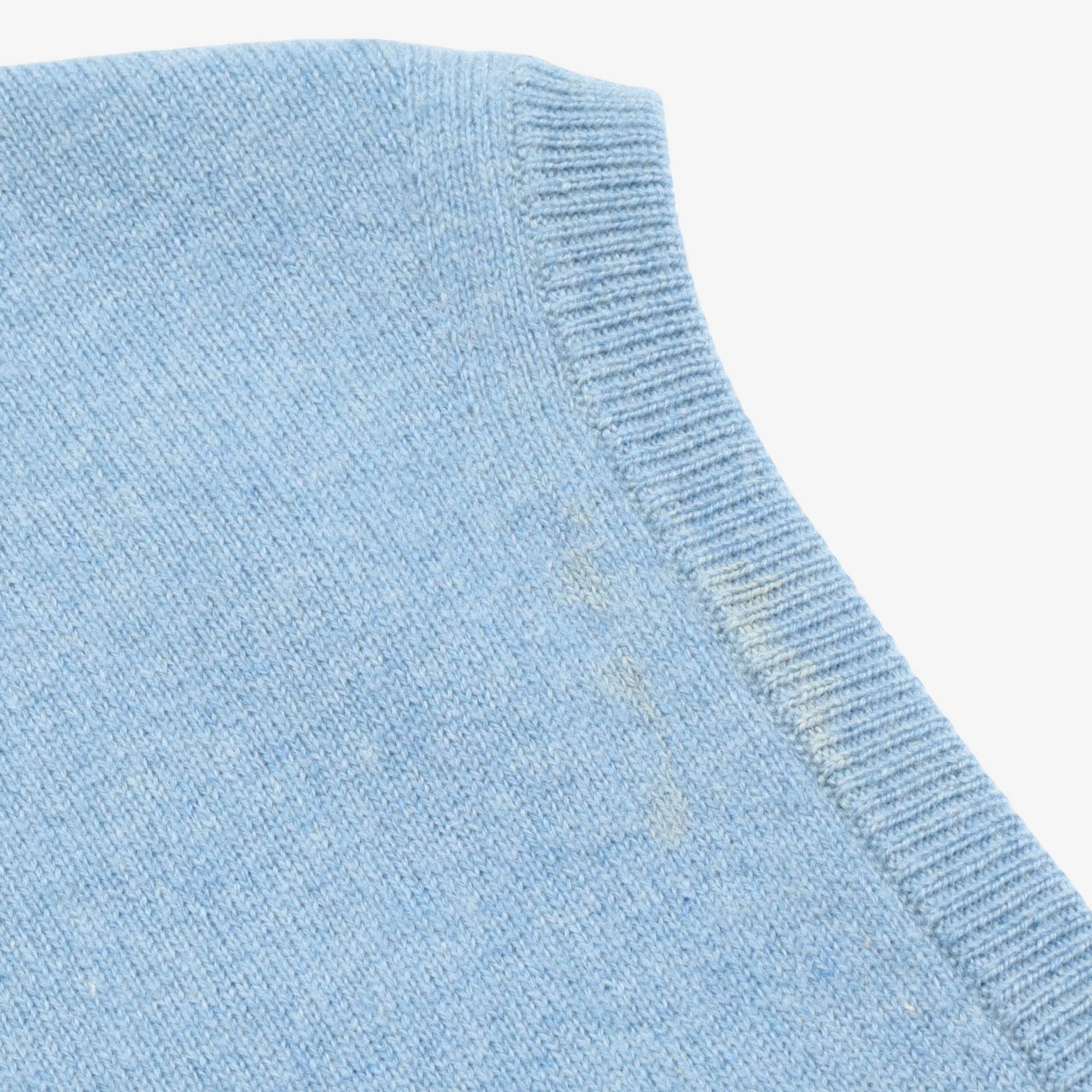 Sleeveless Cashmere Cardigan