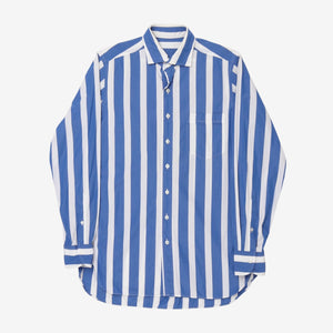 Striped Cotton Poplin Shirt