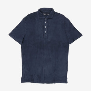 Drakes SS Terry Polo Shirt