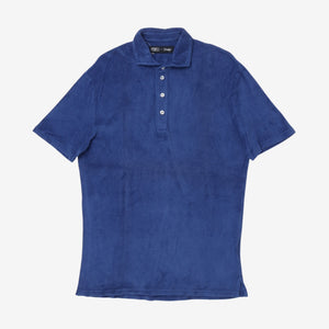 Drakes SS Terry Polo Shirt