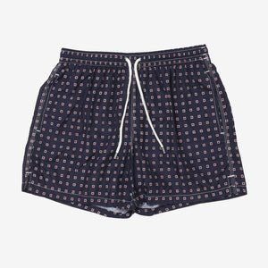 Drakes Patterned Swim Shorts