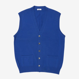 Cashmere Sleeveless Cardigan