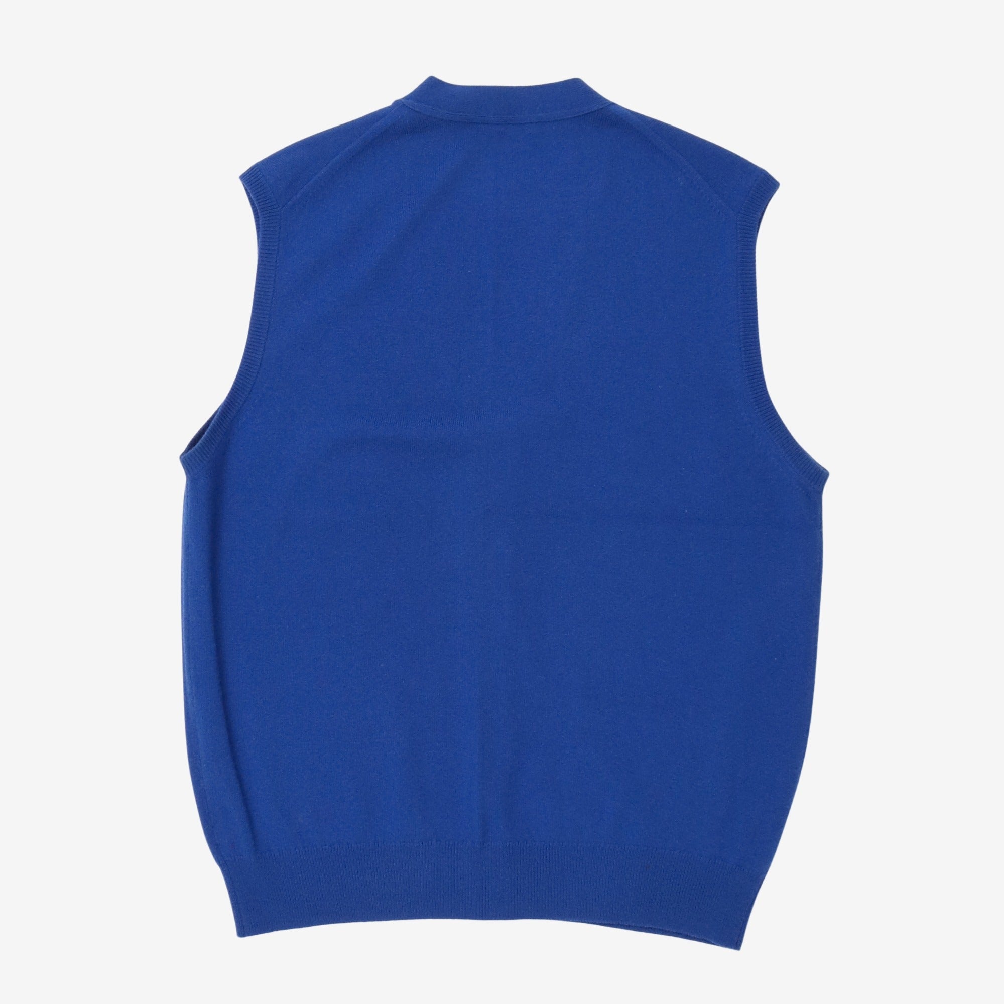 Cashmere Sleeveless Cardigan