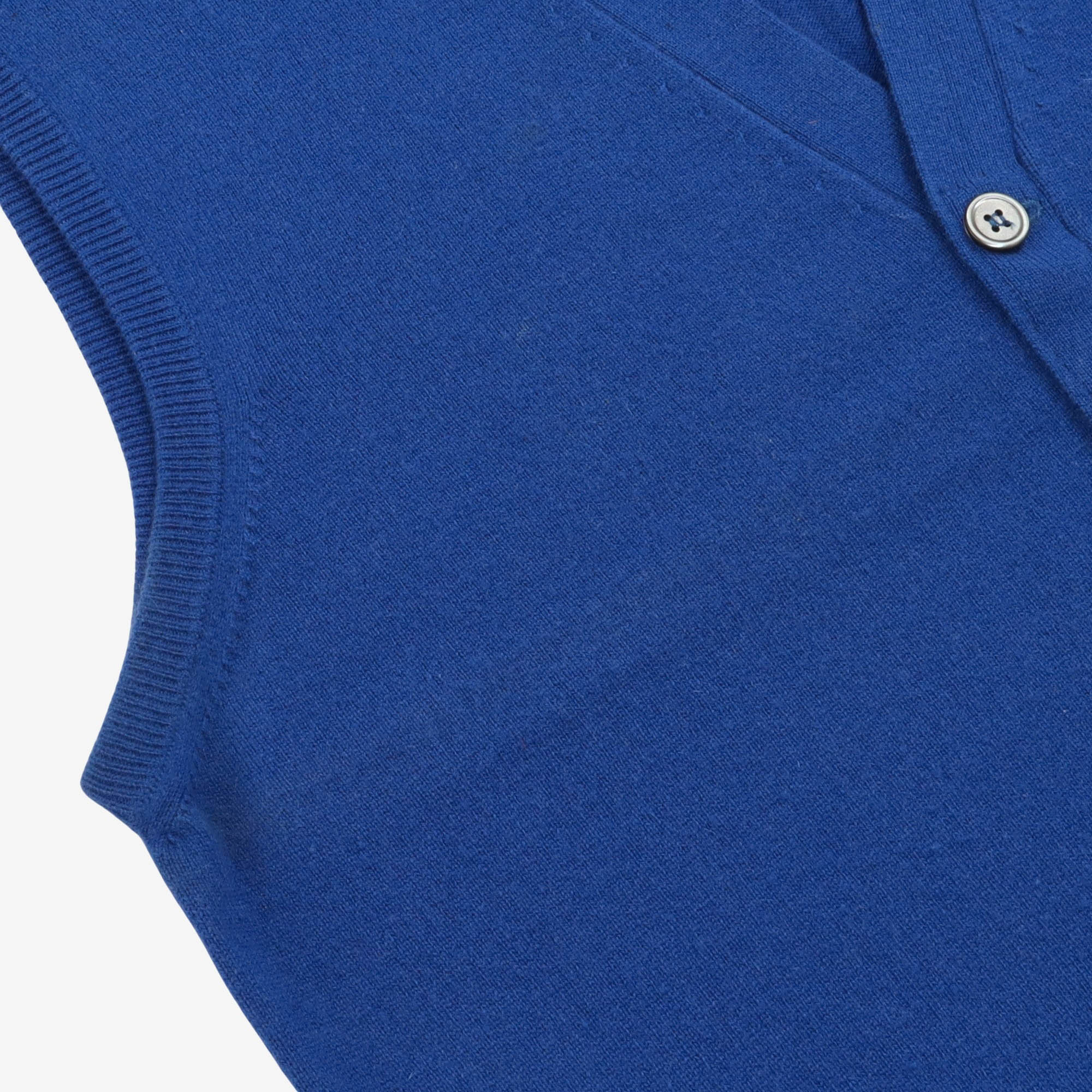 Cashmere Sleeveless Cardigan