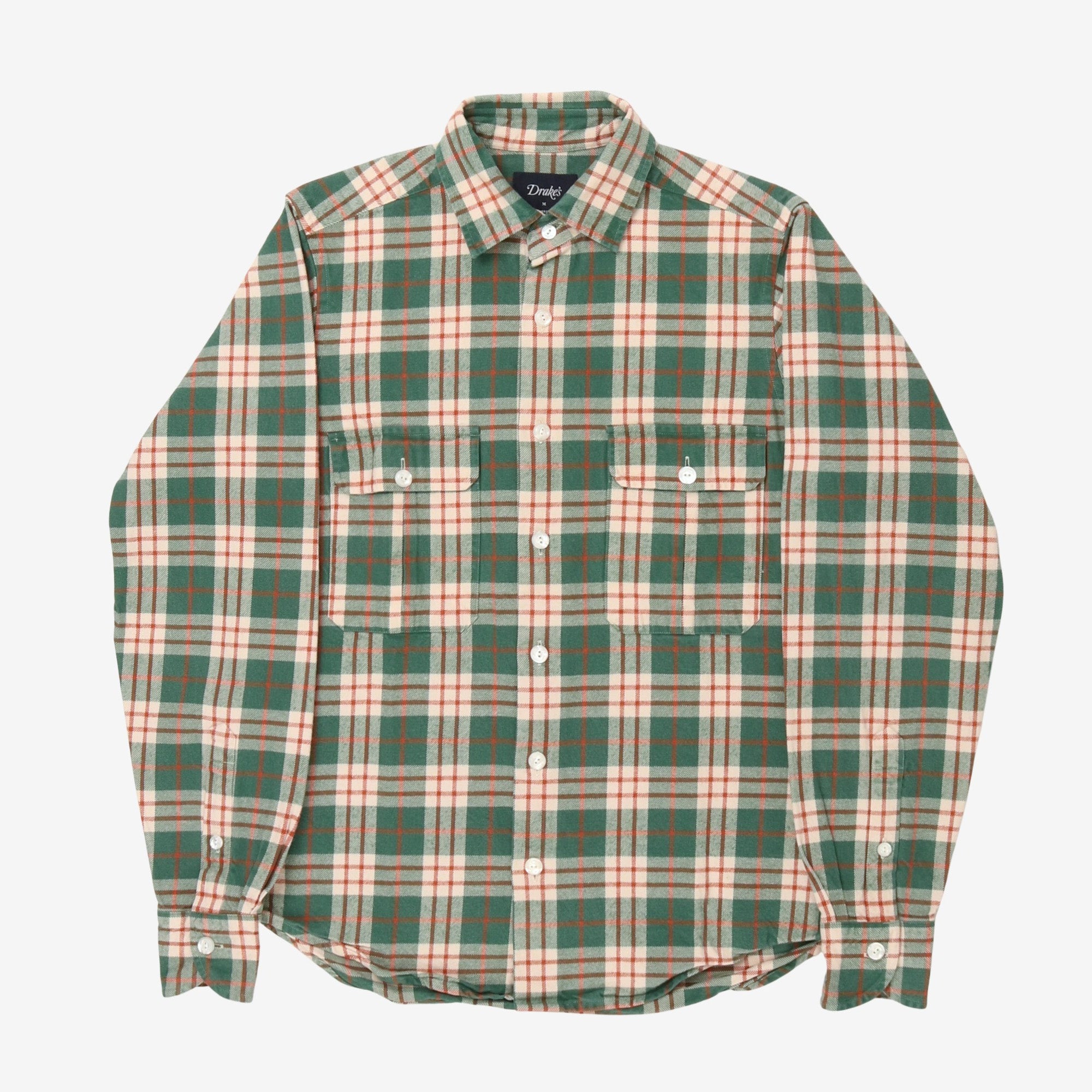Brushed Check Work Shirt
