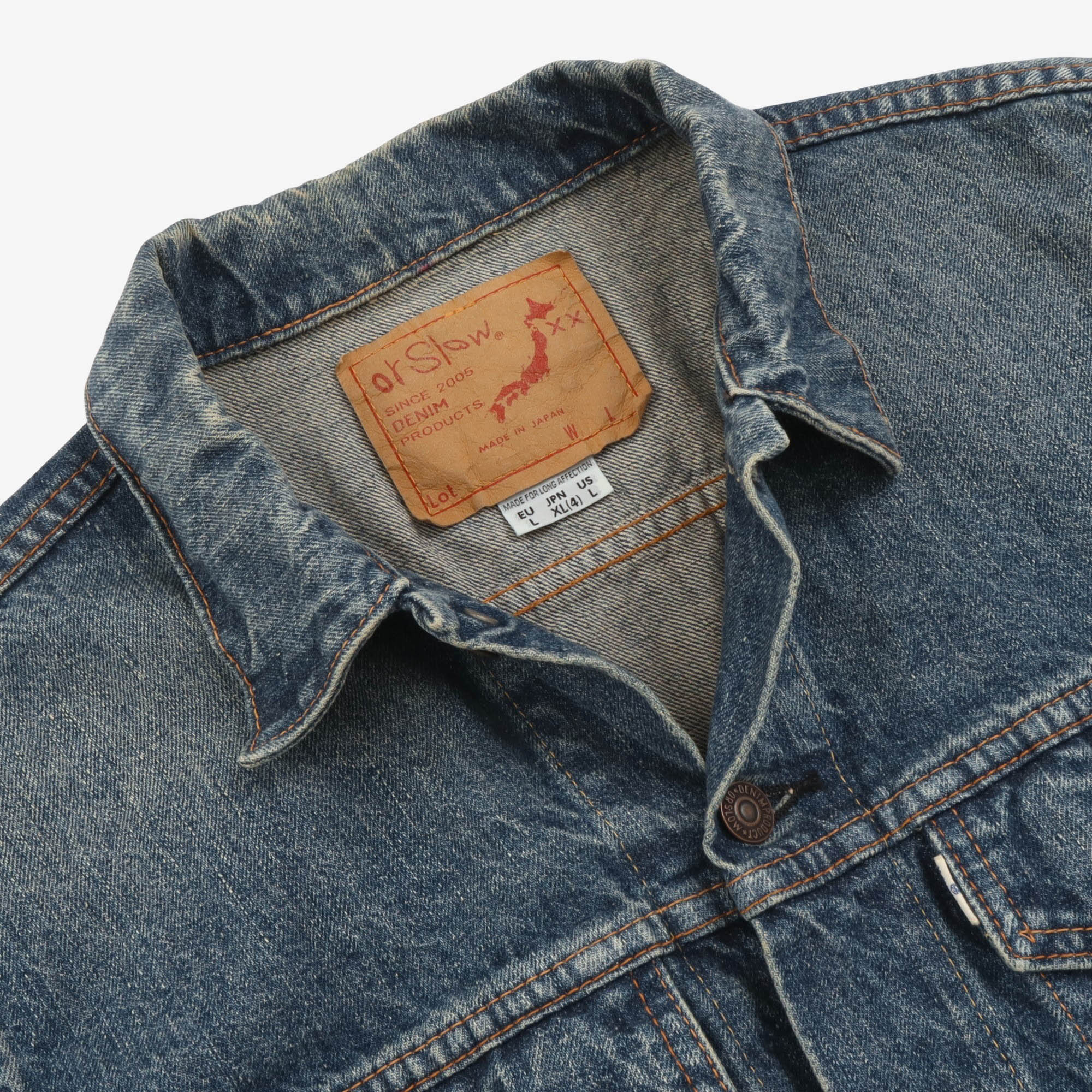 1960s Type 3 Denim Jacket / Used Wash