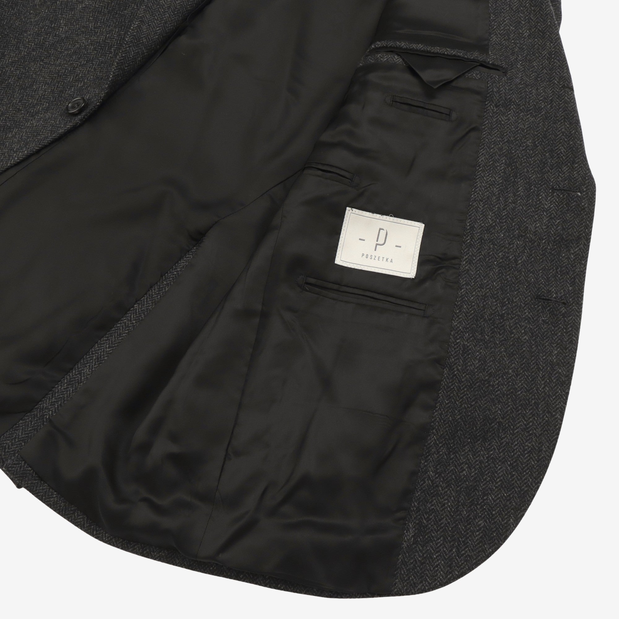 Herringbone Wool Suit
