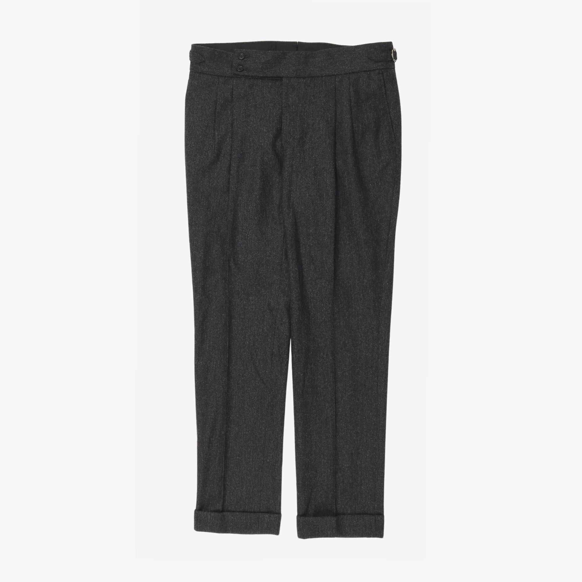 Herringbone Wool Suit
