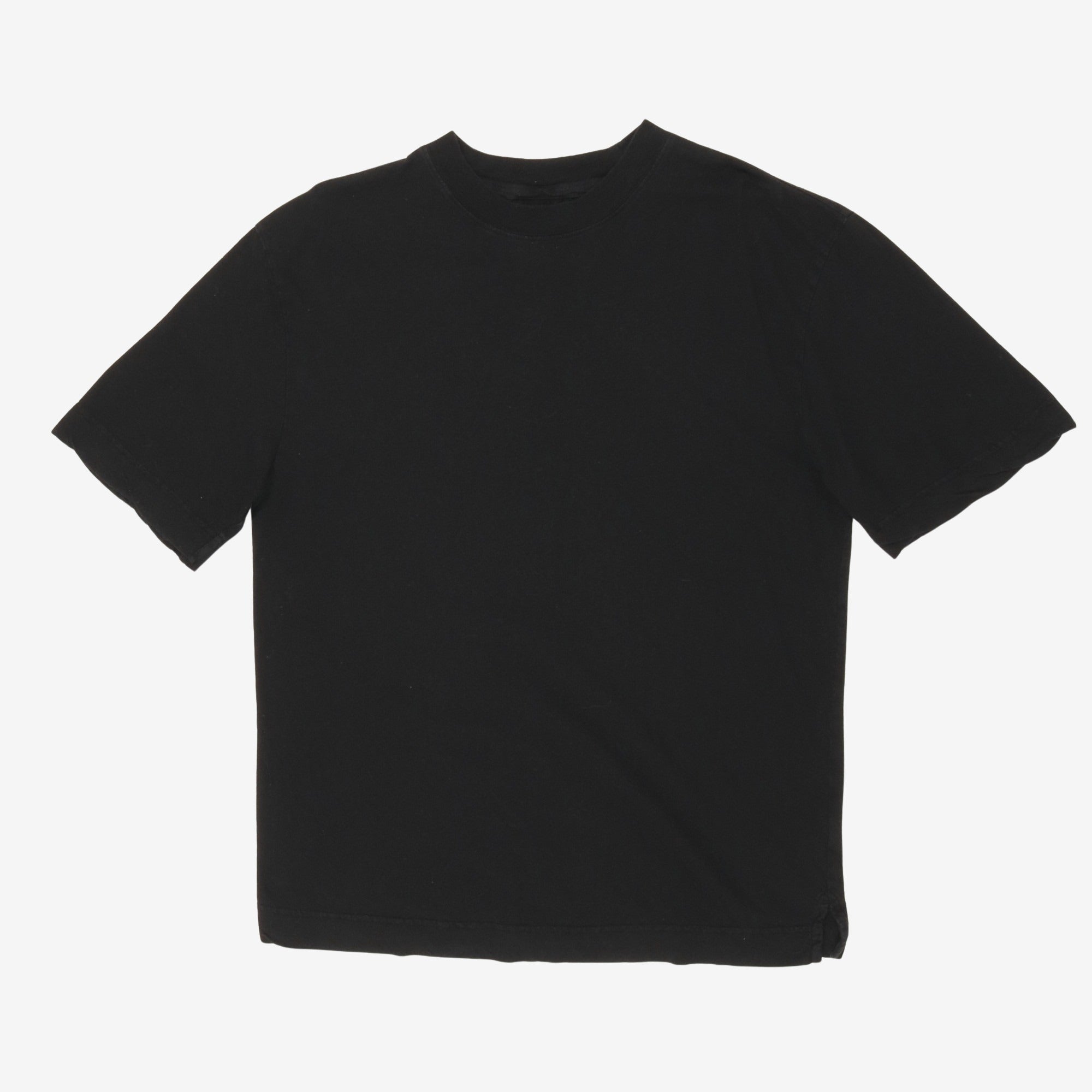 Mockneck Linen Blend Tee