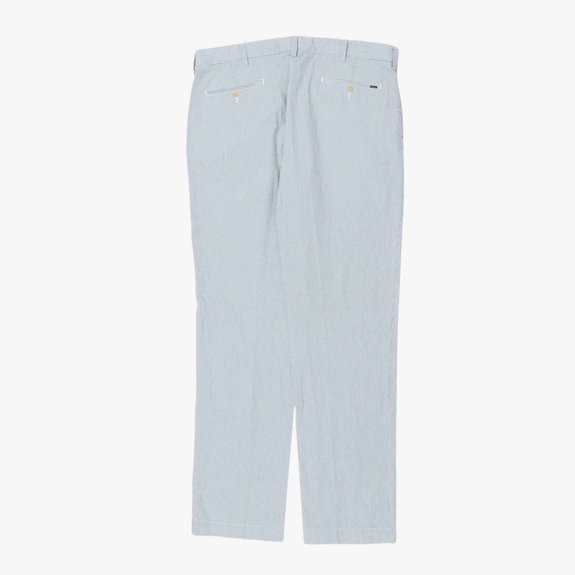 Striped Cotton Chinos