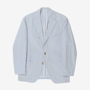 Striped Seersucker Suit (UK42 / W35)