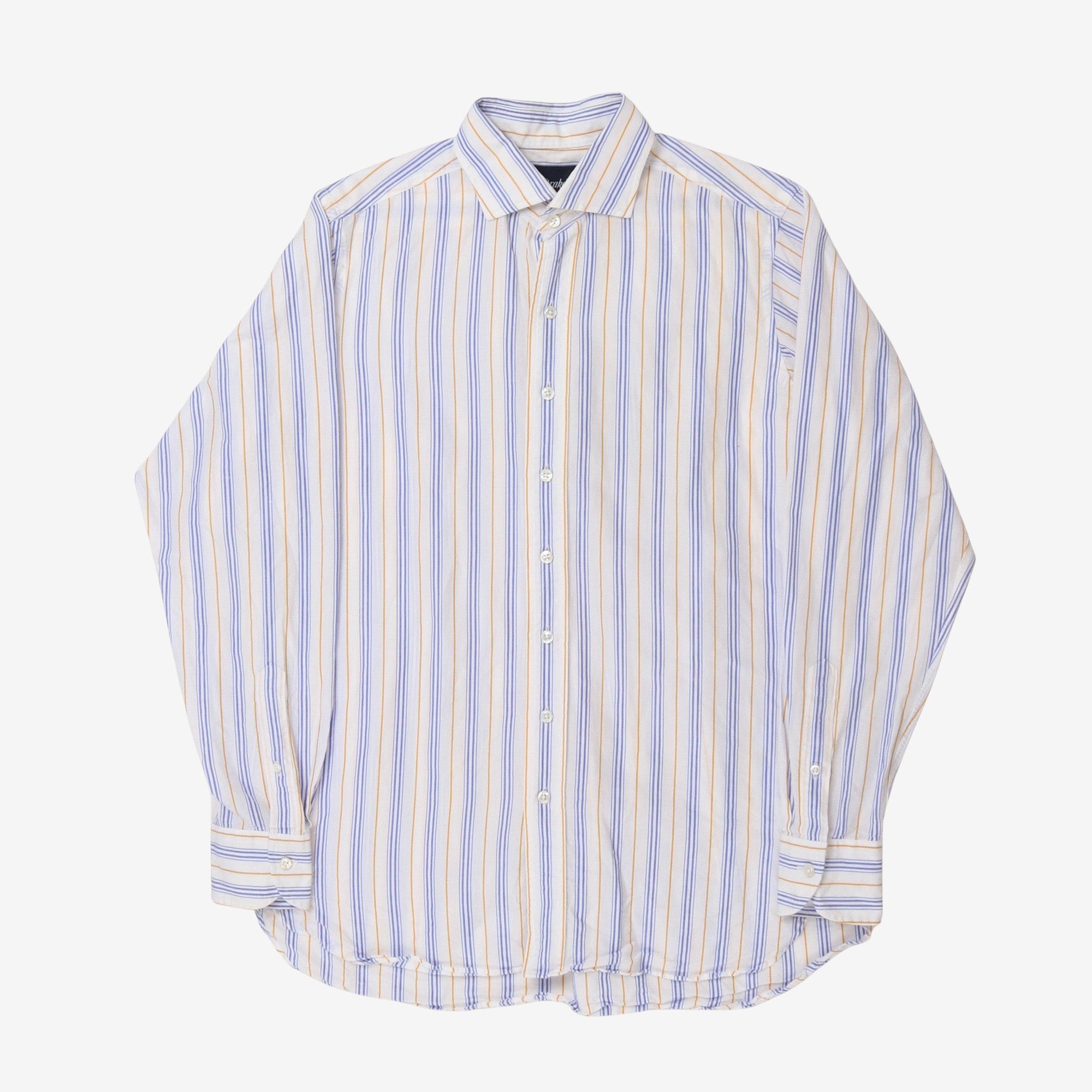 Striped Cotton Blend Shirt