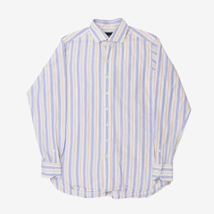 Striped Cotton Blend Shirt