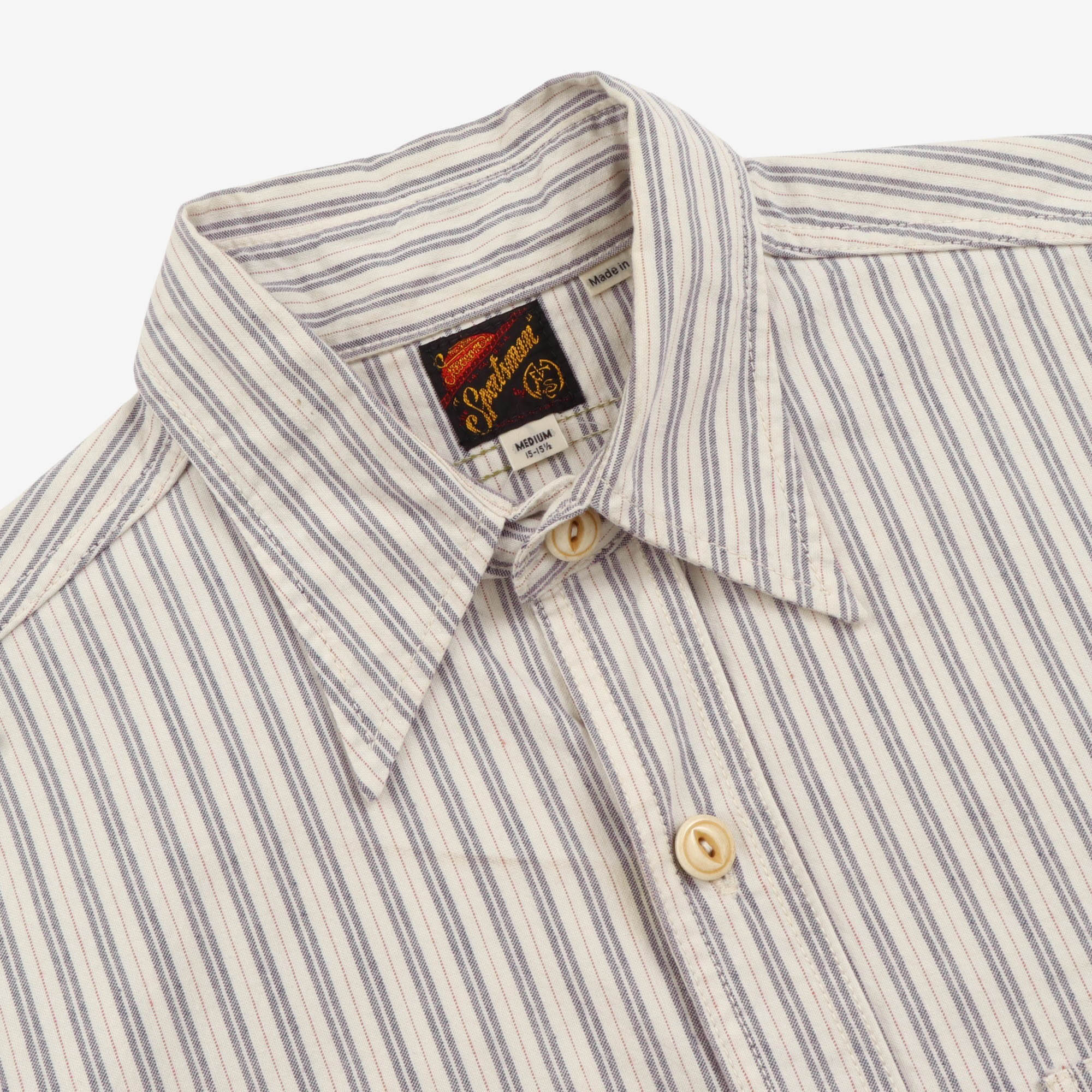 Sportsman Striped Work Shirt