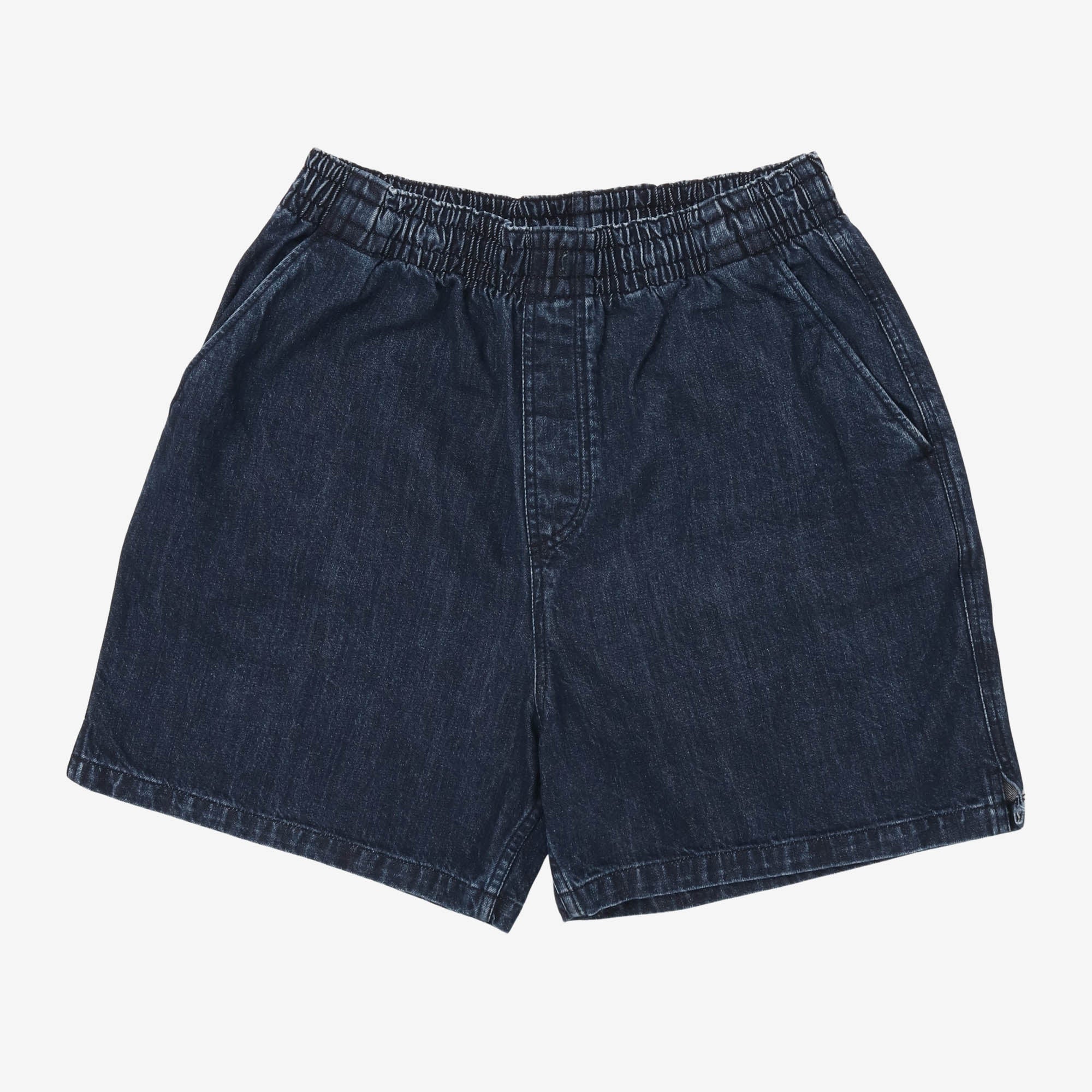 Elasticated Denim Shorts