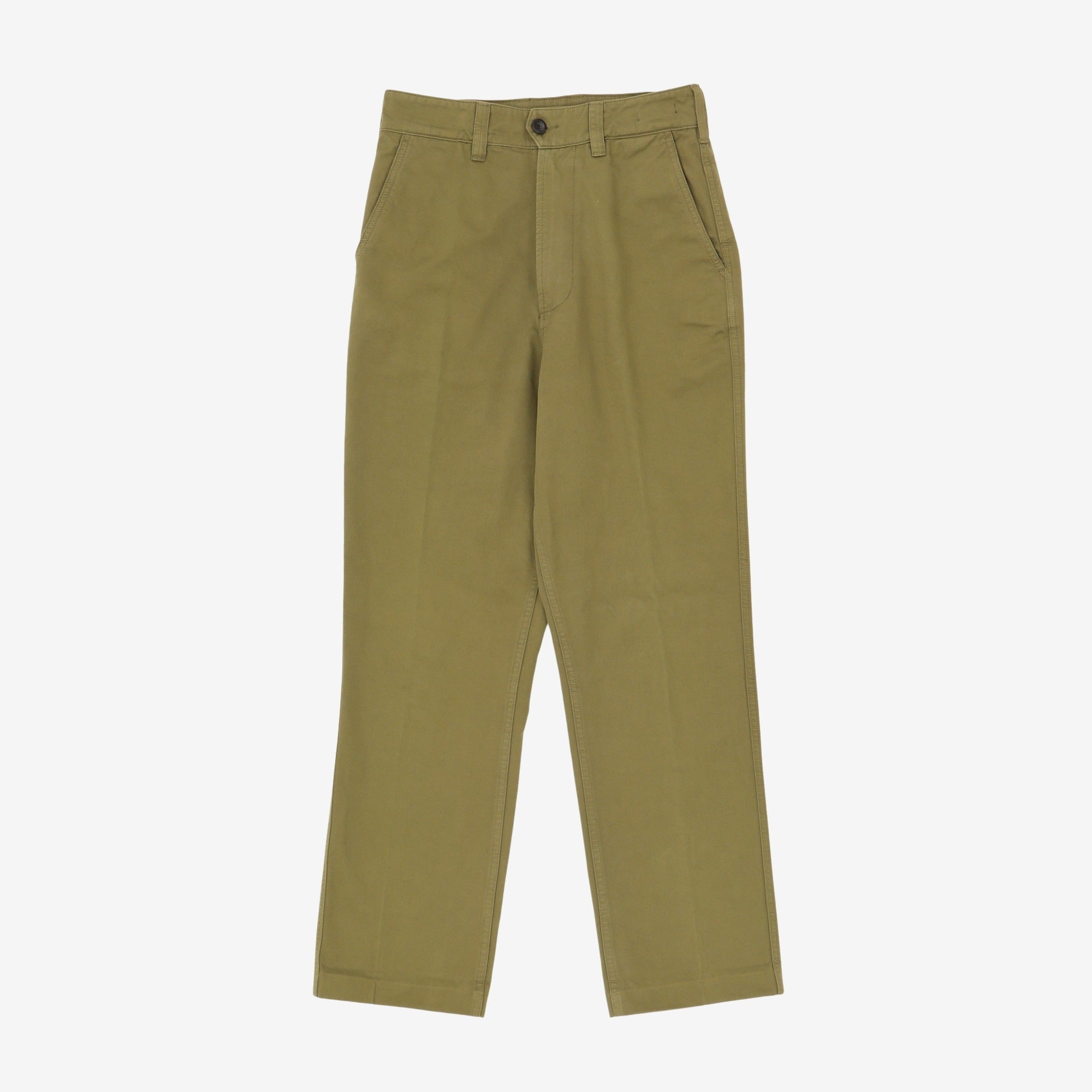 Flat Front Chinos