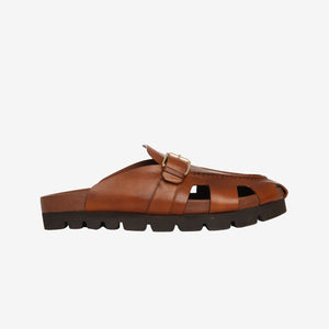 Leather Clog Sandals