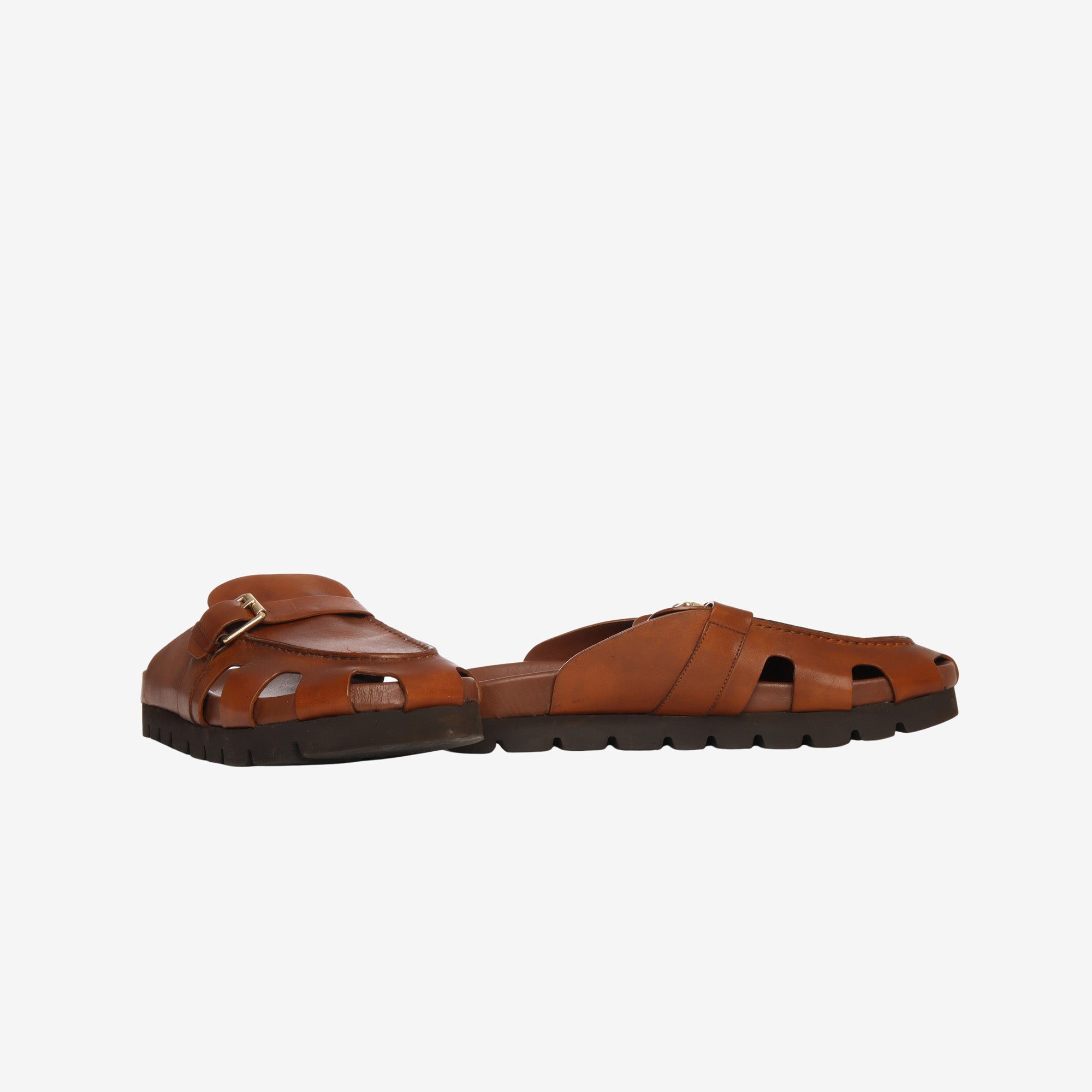 Leather Clog Sandals