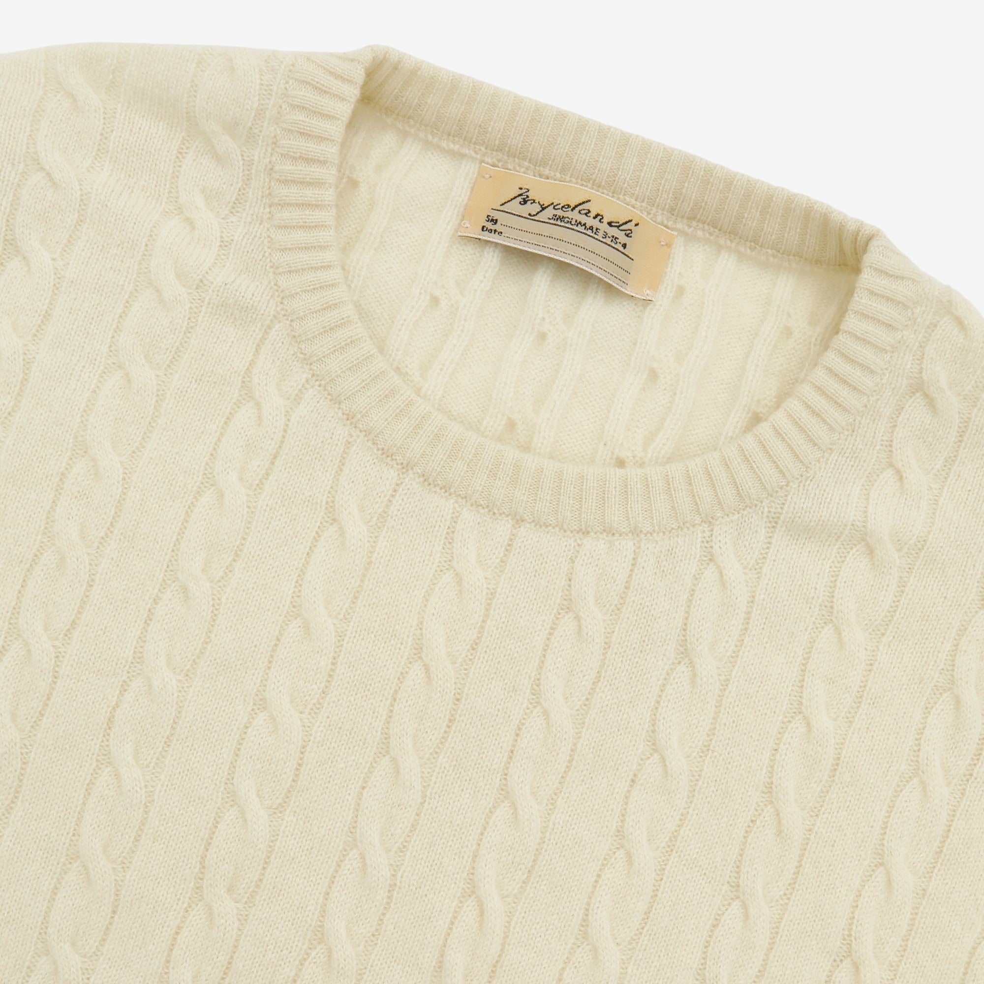 Cashmere Cable Knit Sweater