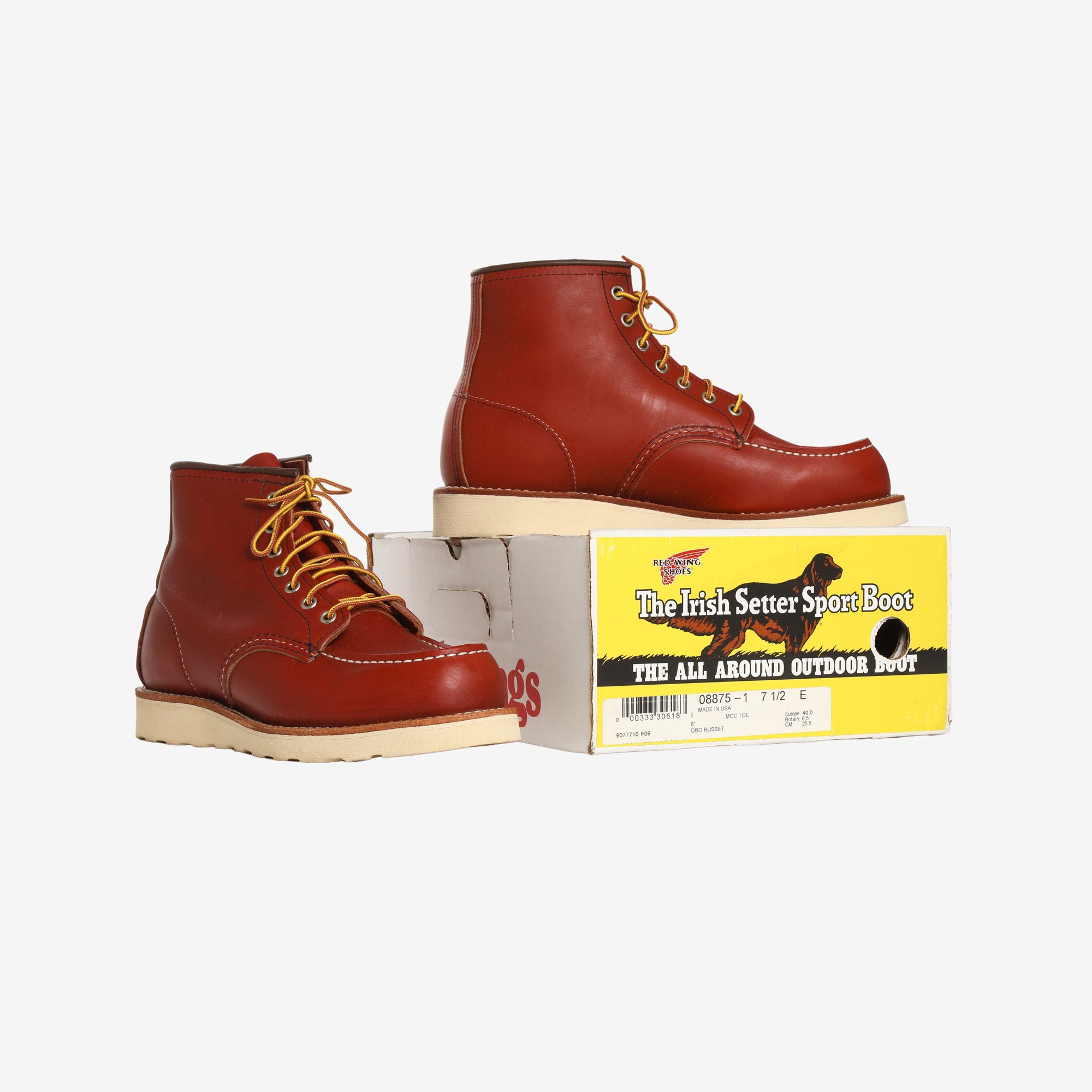 Heritage 6" Moc Toe Boot
