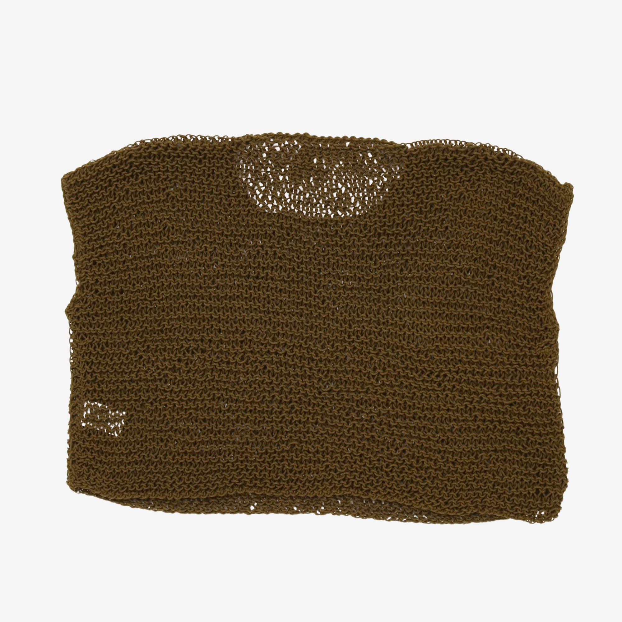 Lattice Vest Hand-Knit