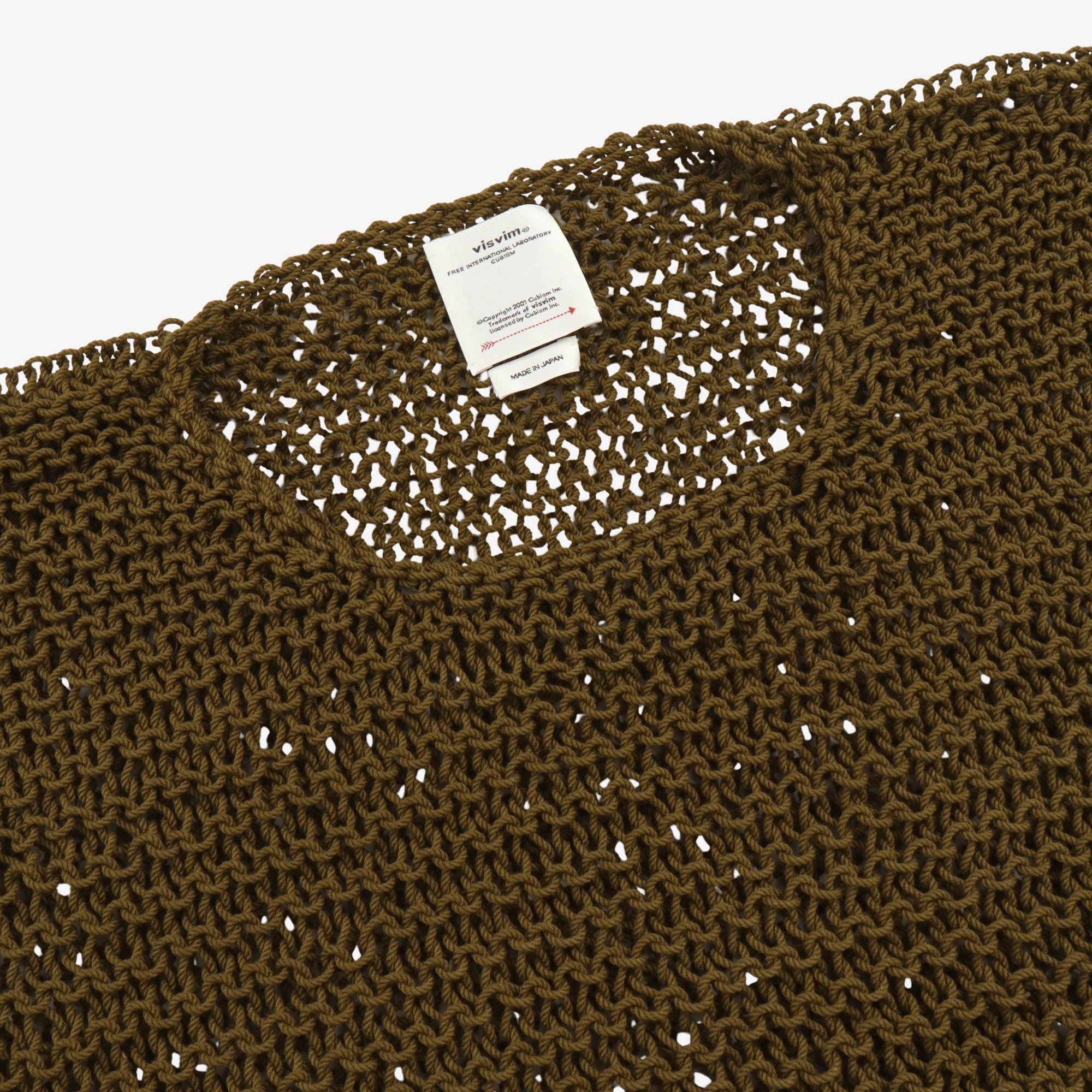 Lattice Vest Hand-Knit