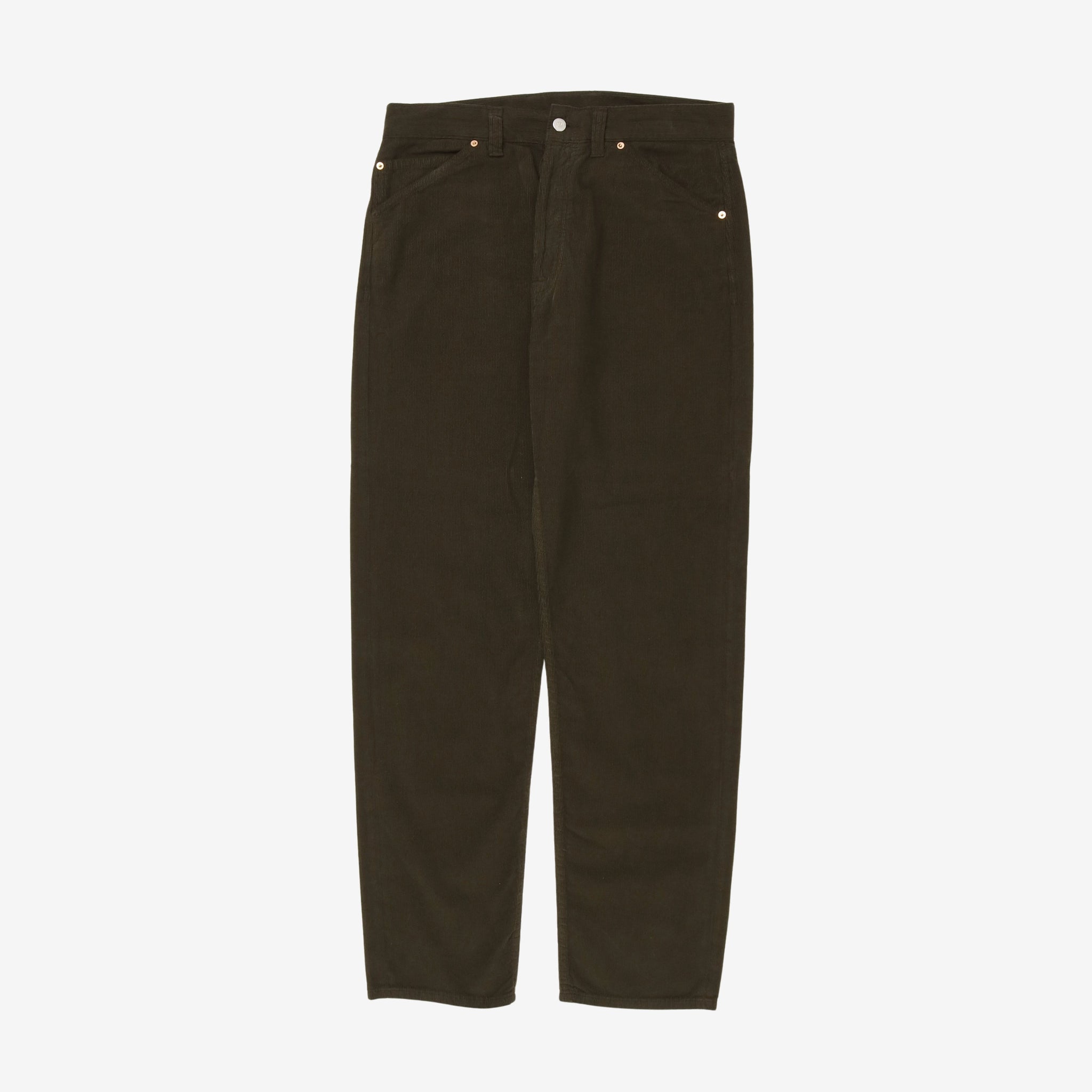 Needlecord Five-Pocket Trousers