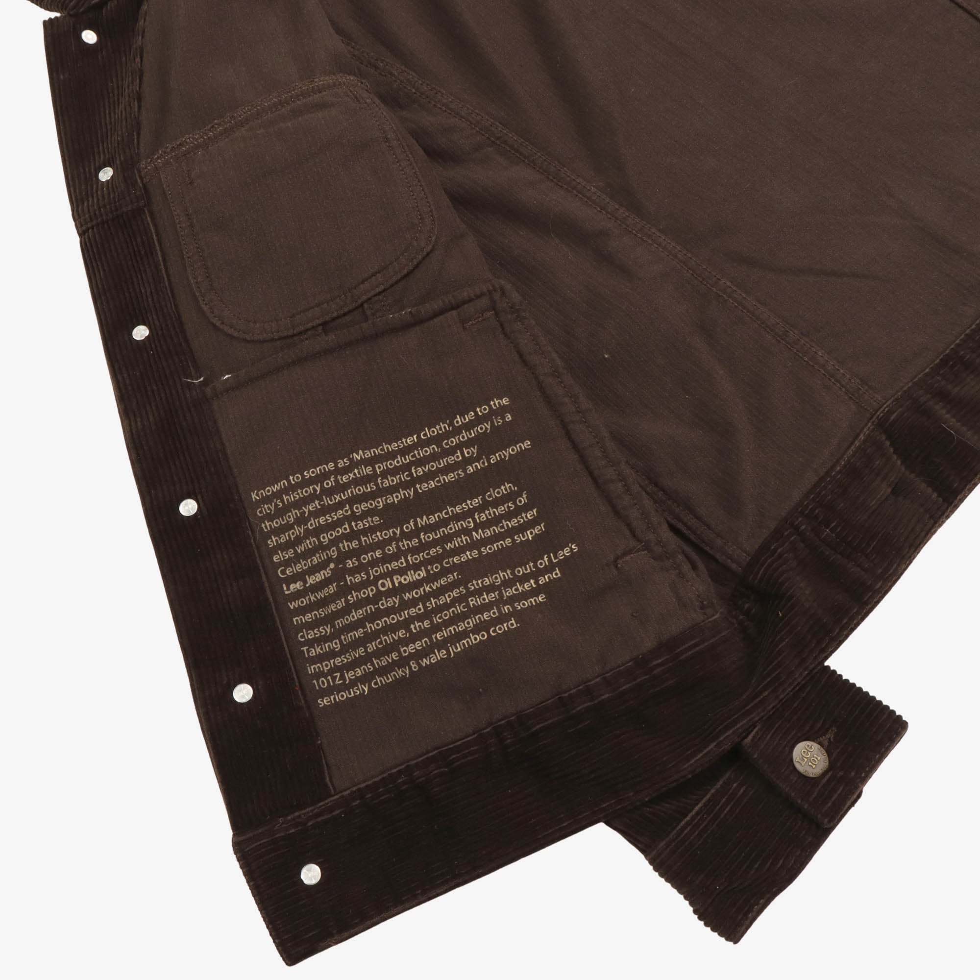Oi Polloi Corduroy 101 Rider Jacket